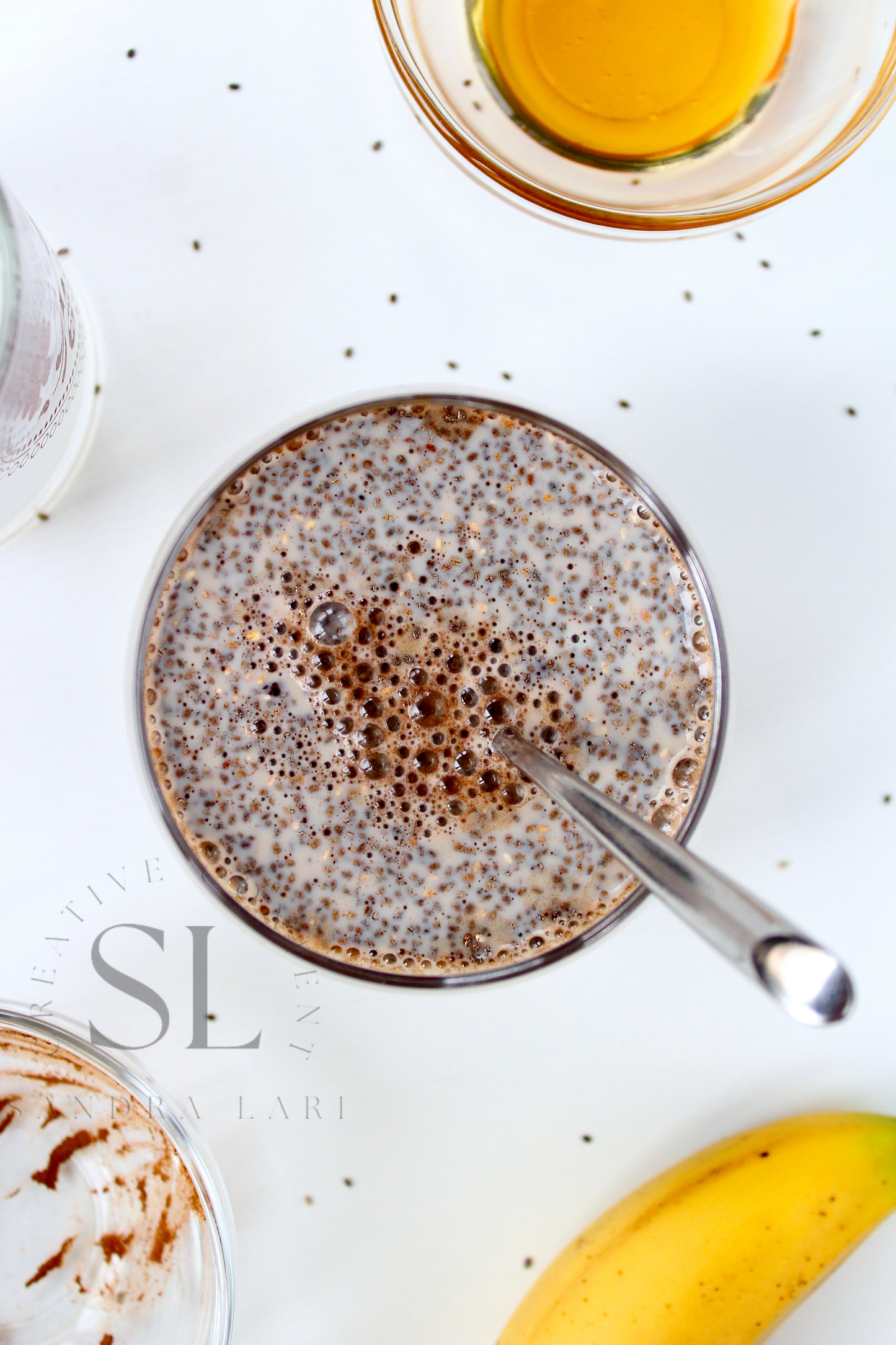 Banana Carob Chia Pudding - Exclusive