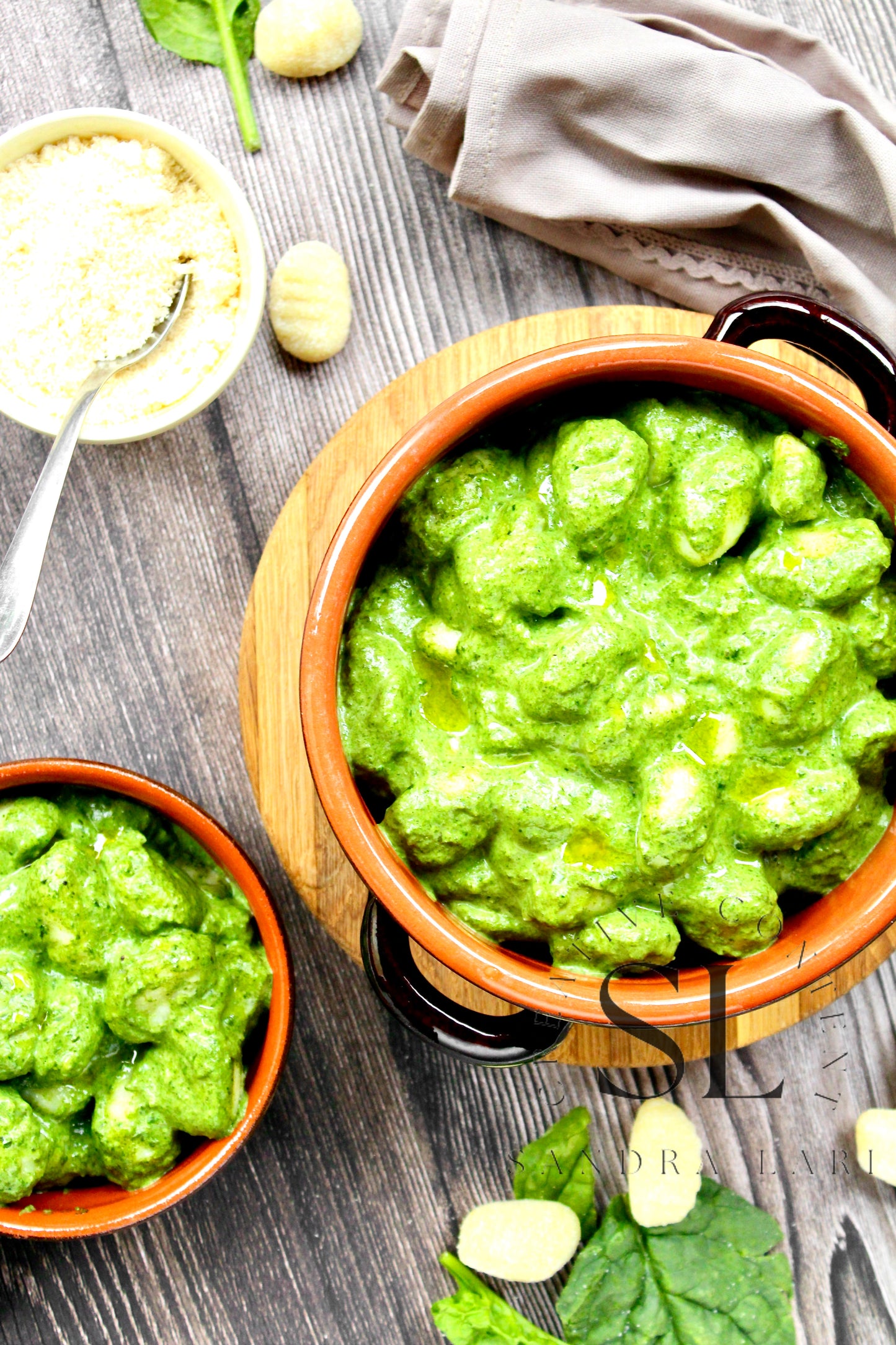 Creamy Gnocchi with Spinach - Exclusive
