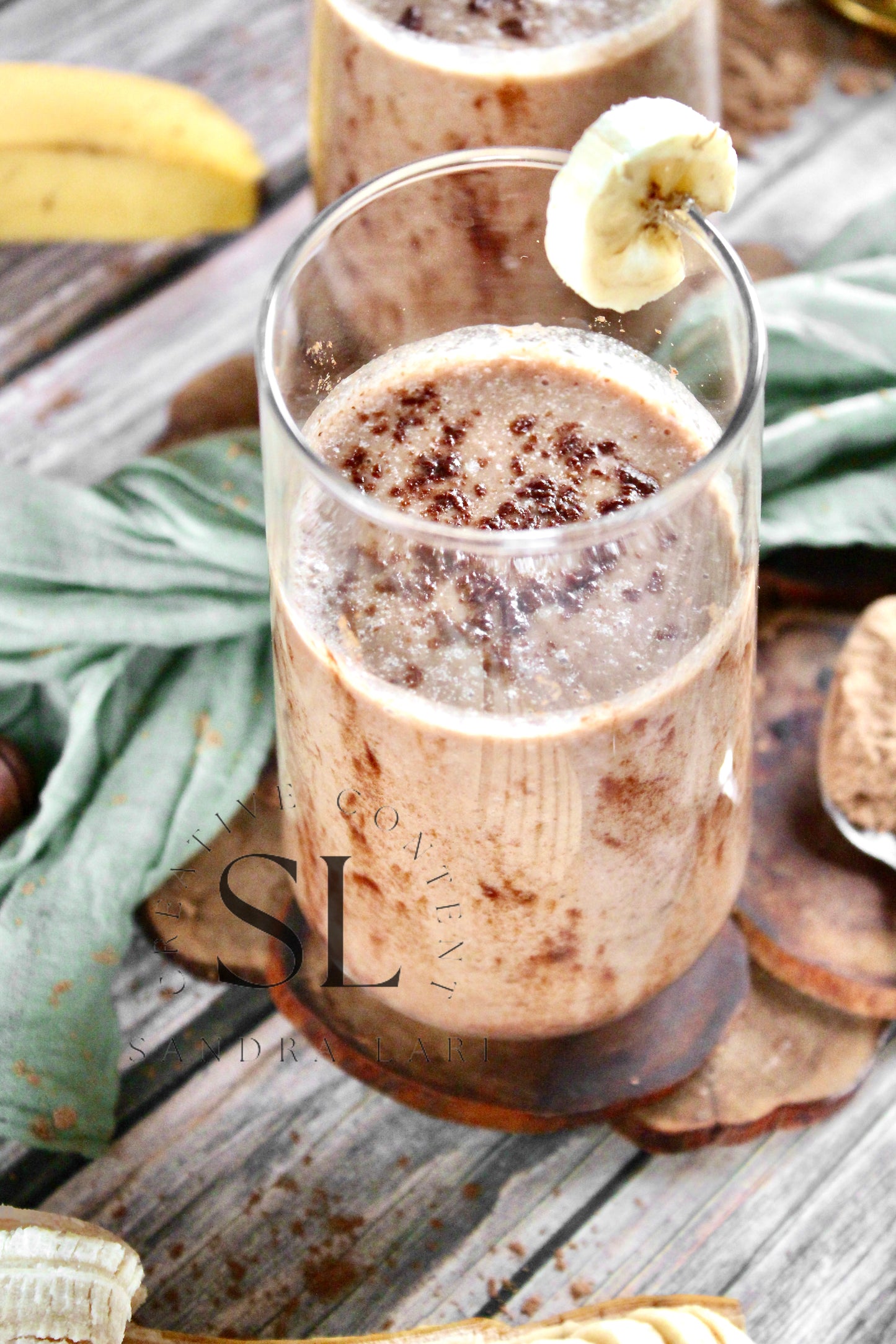 Luxury Raw Carob Smoothie - Set 4 of 4