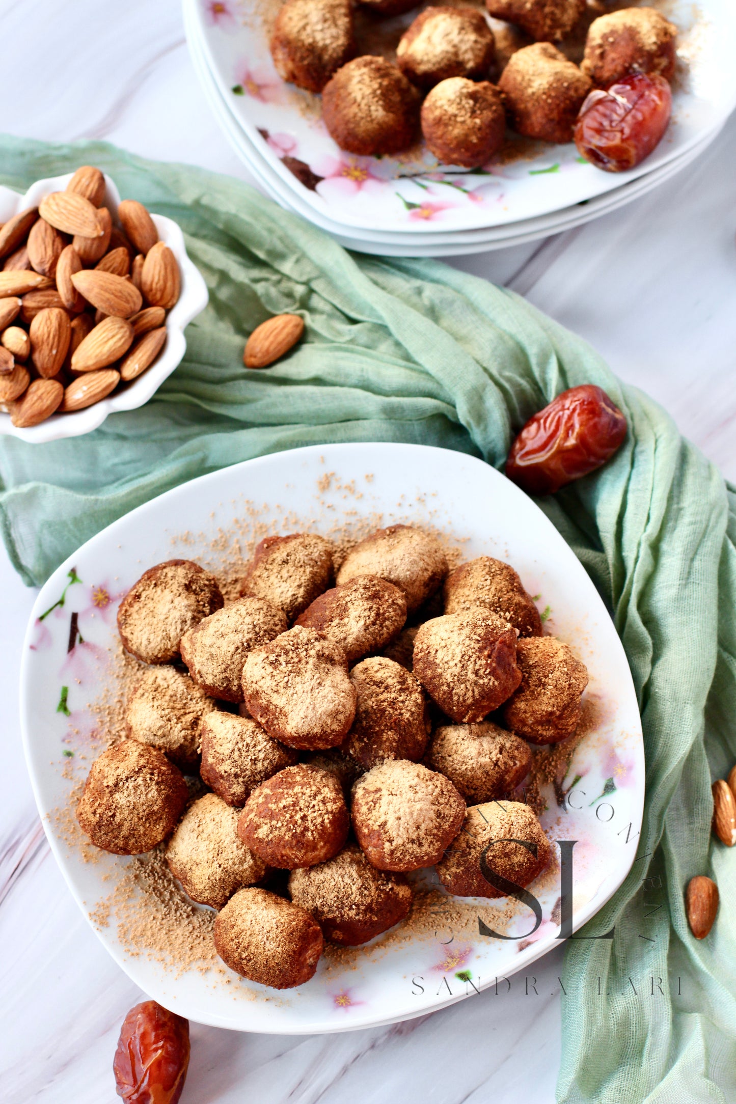 Raw Vegan Truffles Snack - Set 4 of 4