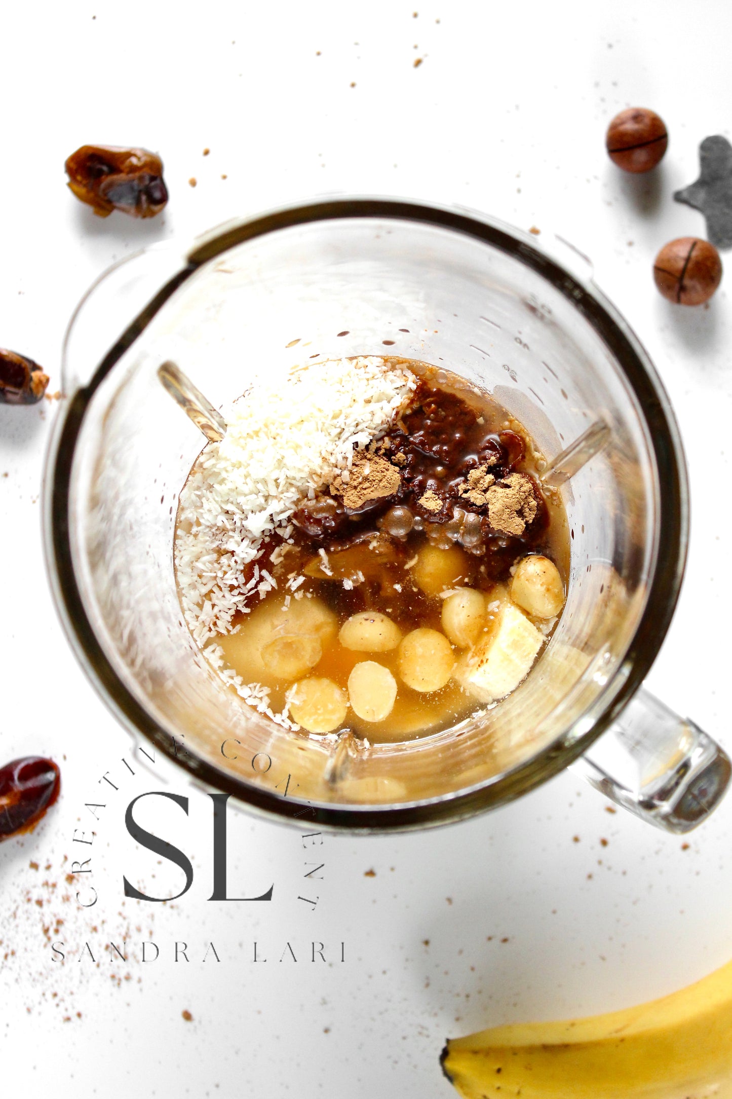 Luxury Raw Carob Smoothie - Set 4 of 4