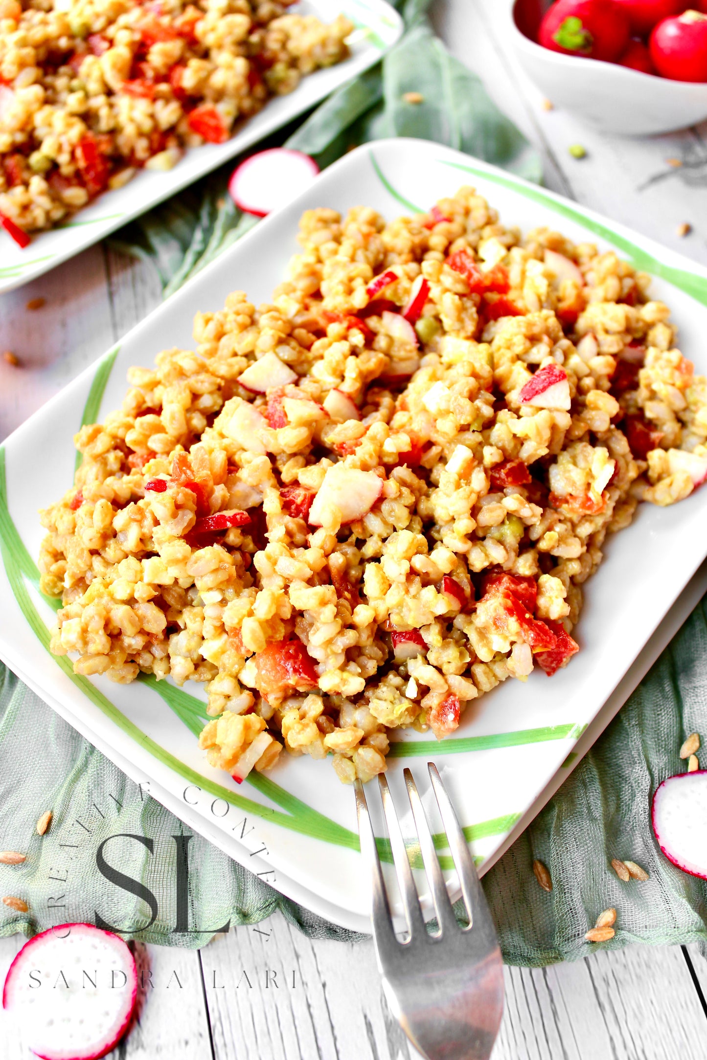 Farro Salad With Spring Vegetables - Set 2 of 3