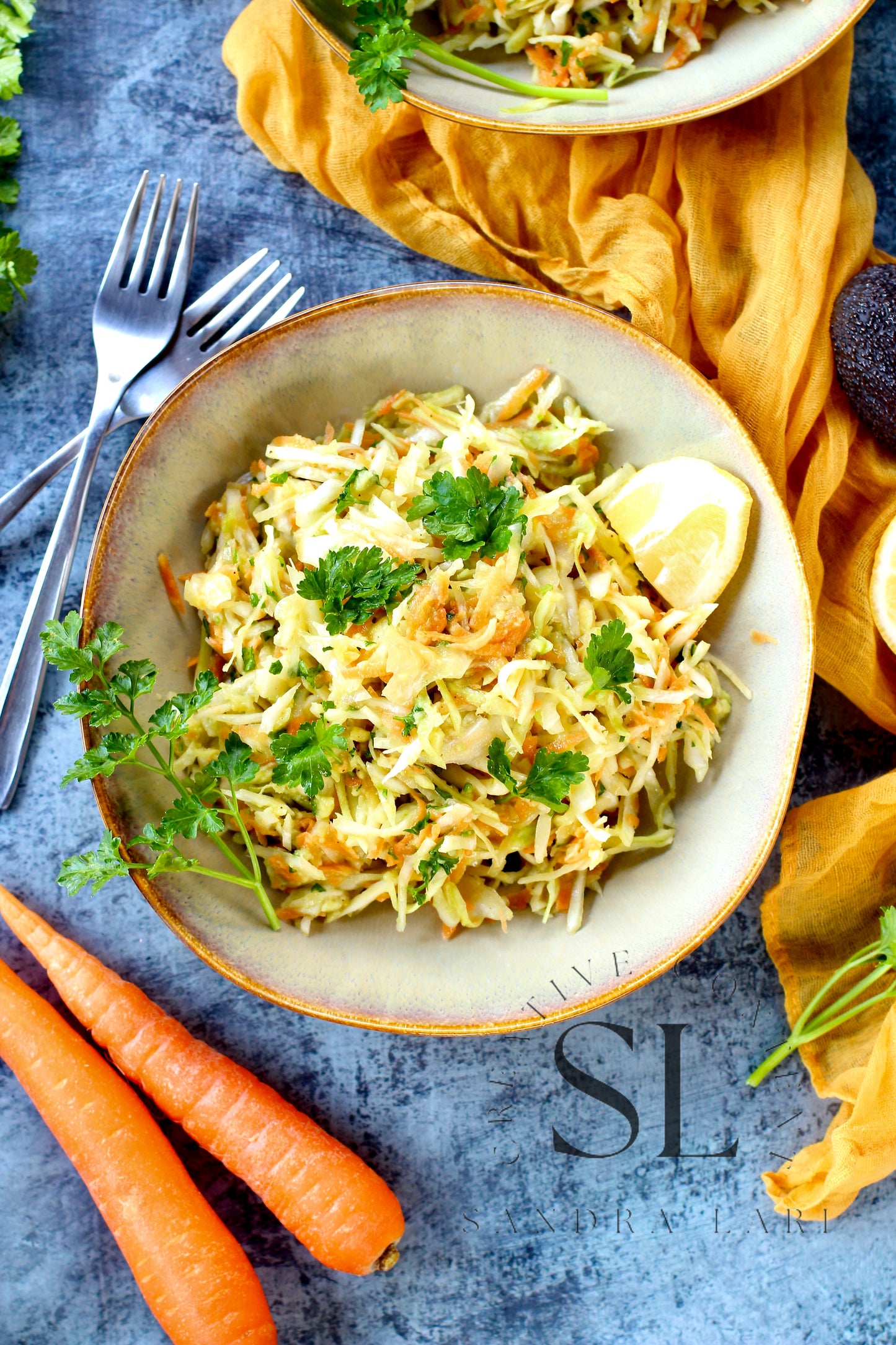 Creamy Avocado & Garlic Coleslaw - Set 2 of 4