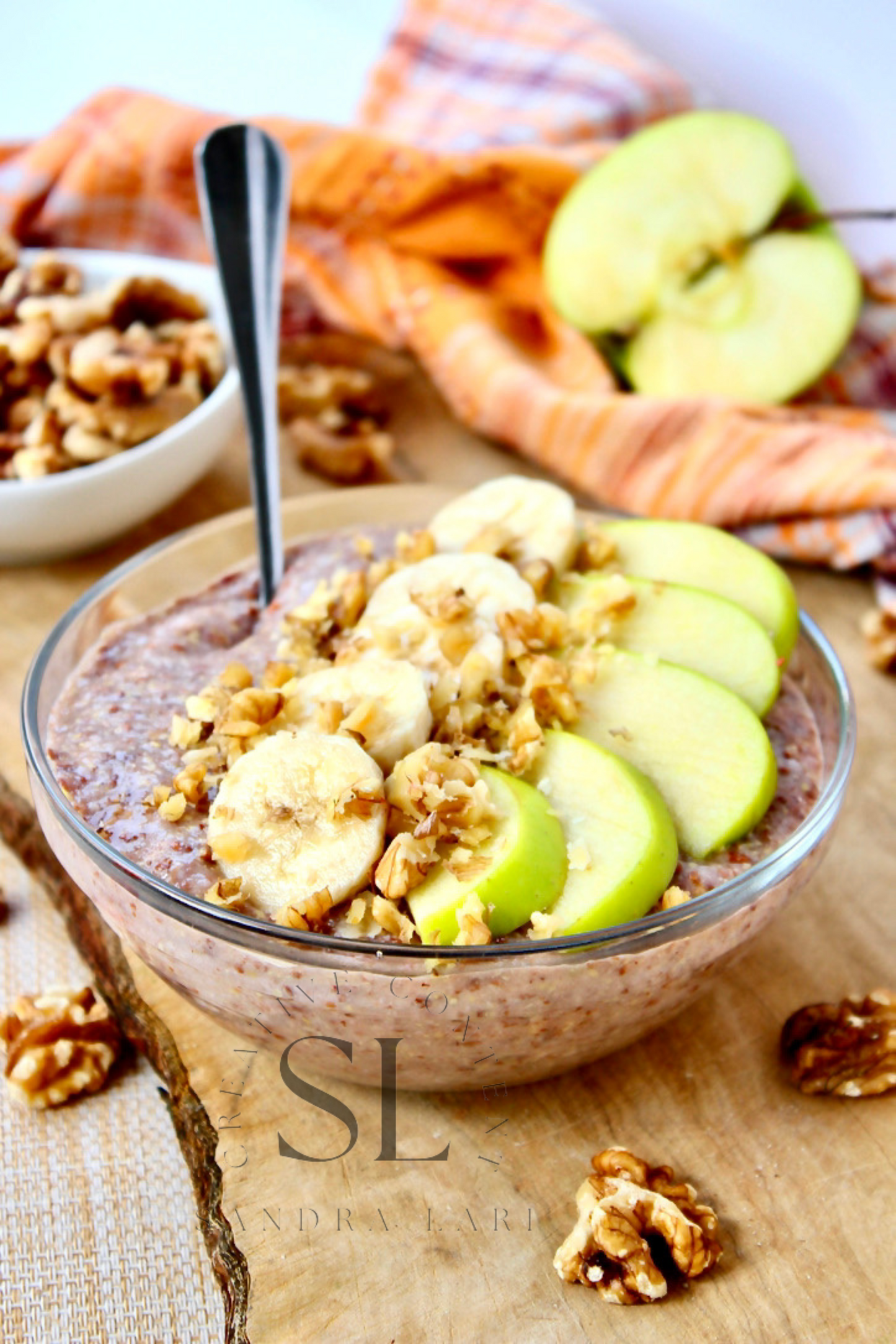Overnight Healthy Raw Flaxseed Porridge - Set 2 of 4