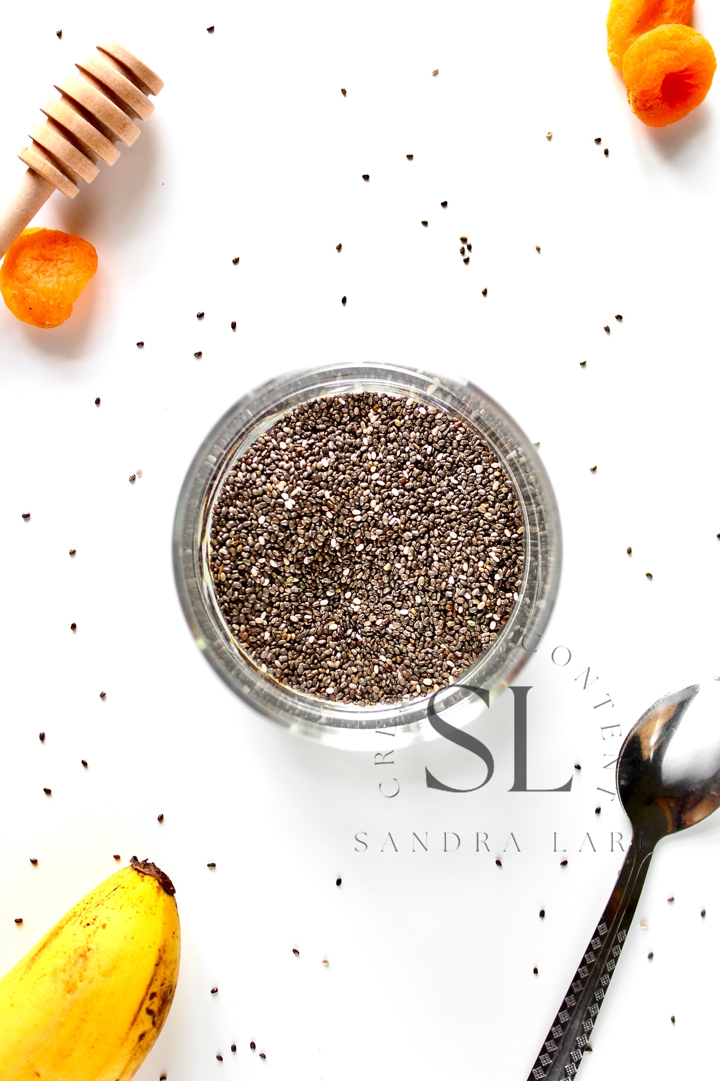 Dried Apricot Chia Pudding - Set 3 of 3