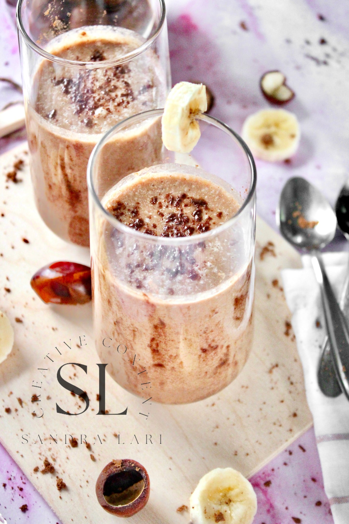 Luxury Raw Carob Smoothie - Set 3 of 4