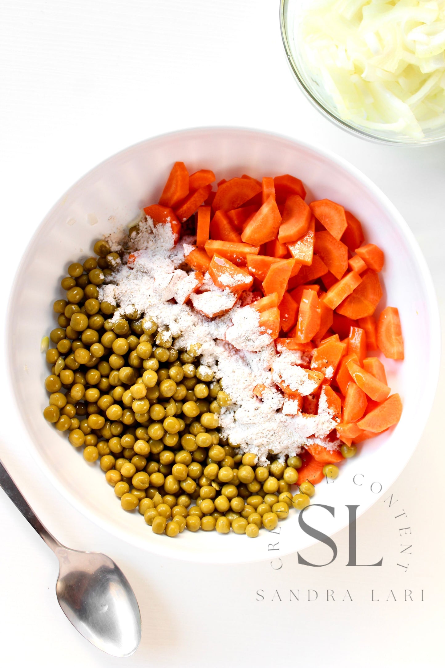 Vegan Roasted Veggies Quinoa Salad with Spinach - Set 2 of 3
