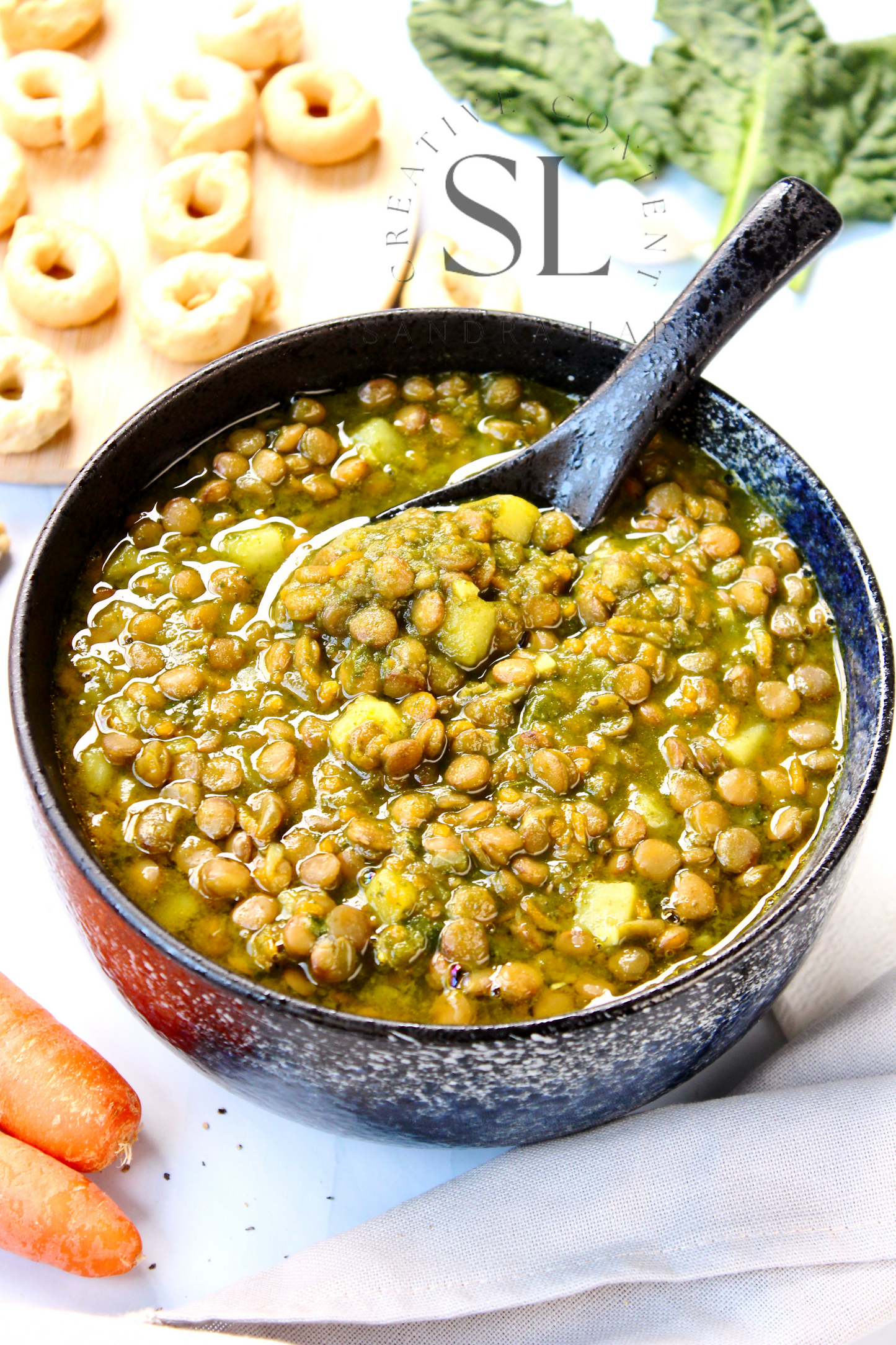 Spinach Lentil Soup - Set 1 of 3