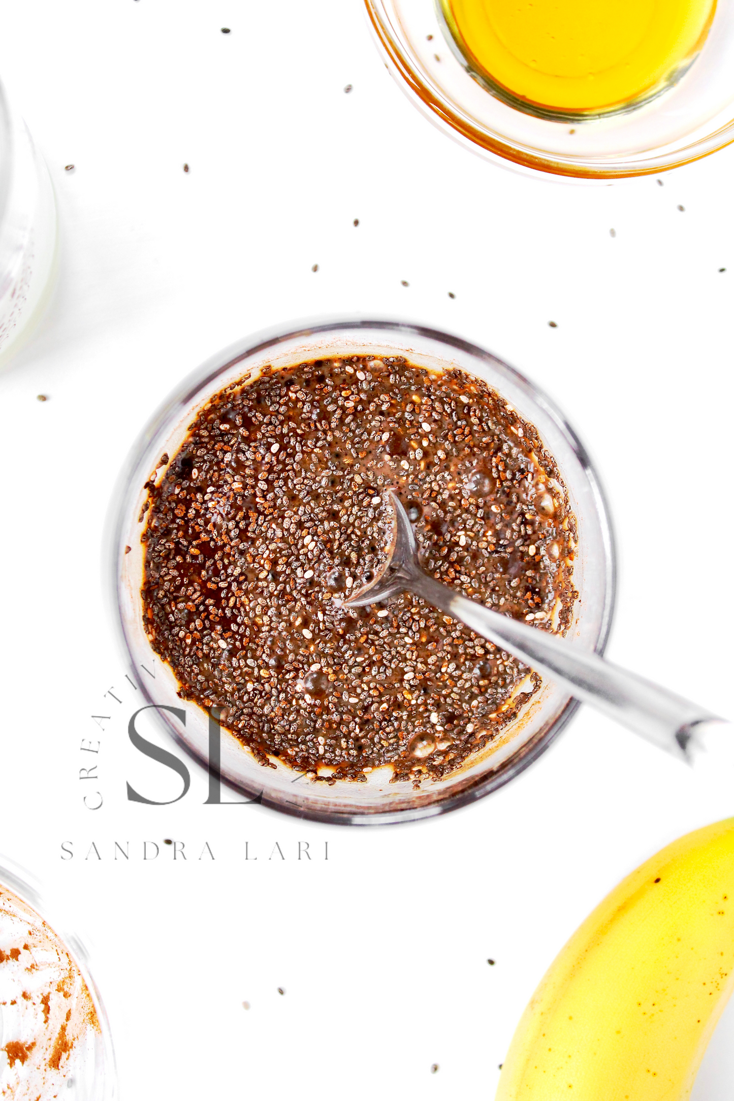 Banana Carob Chia Pudding - Exclusive