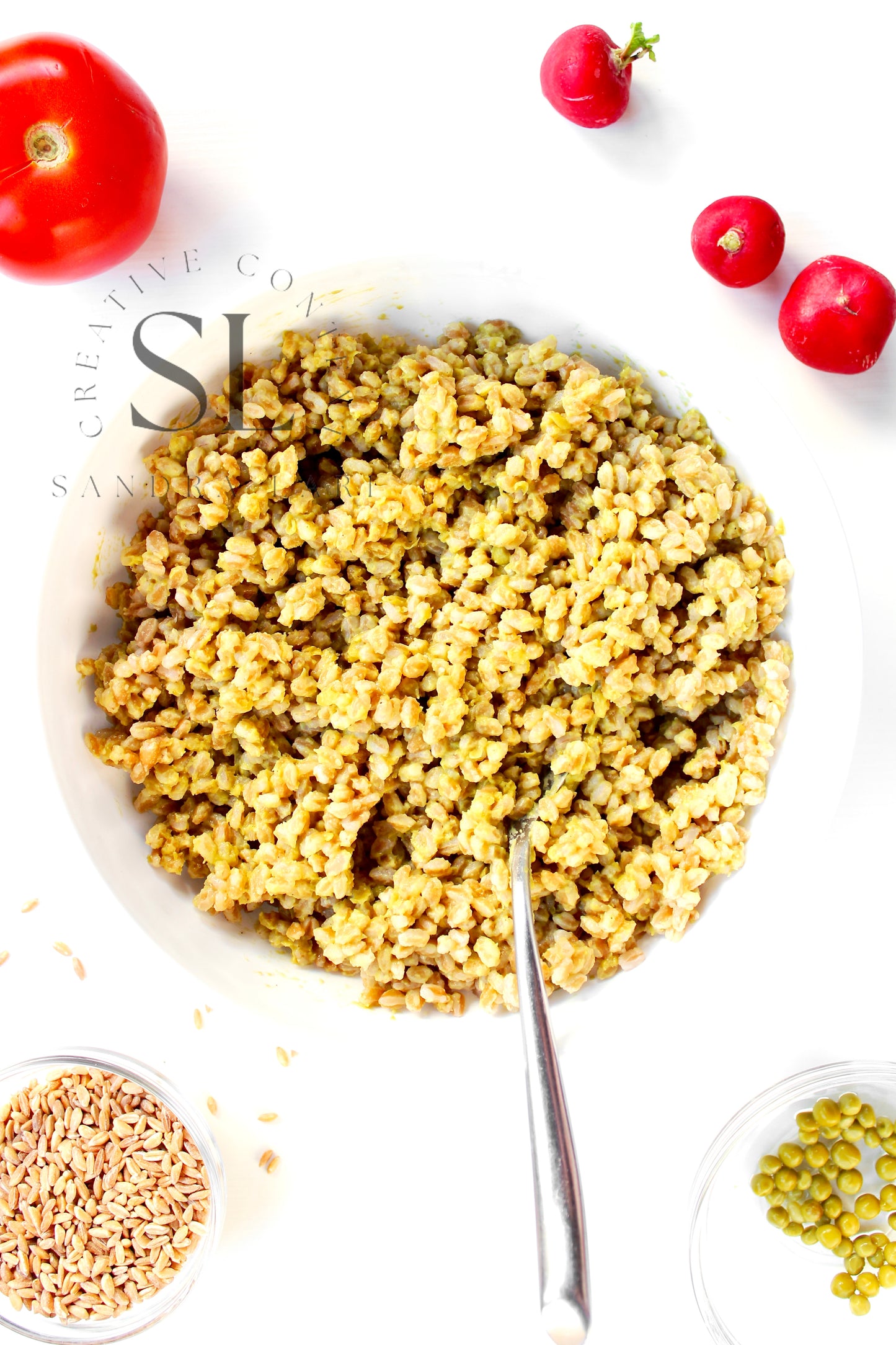 Farro Salad With Spring Vegetables - Set 3 of 3