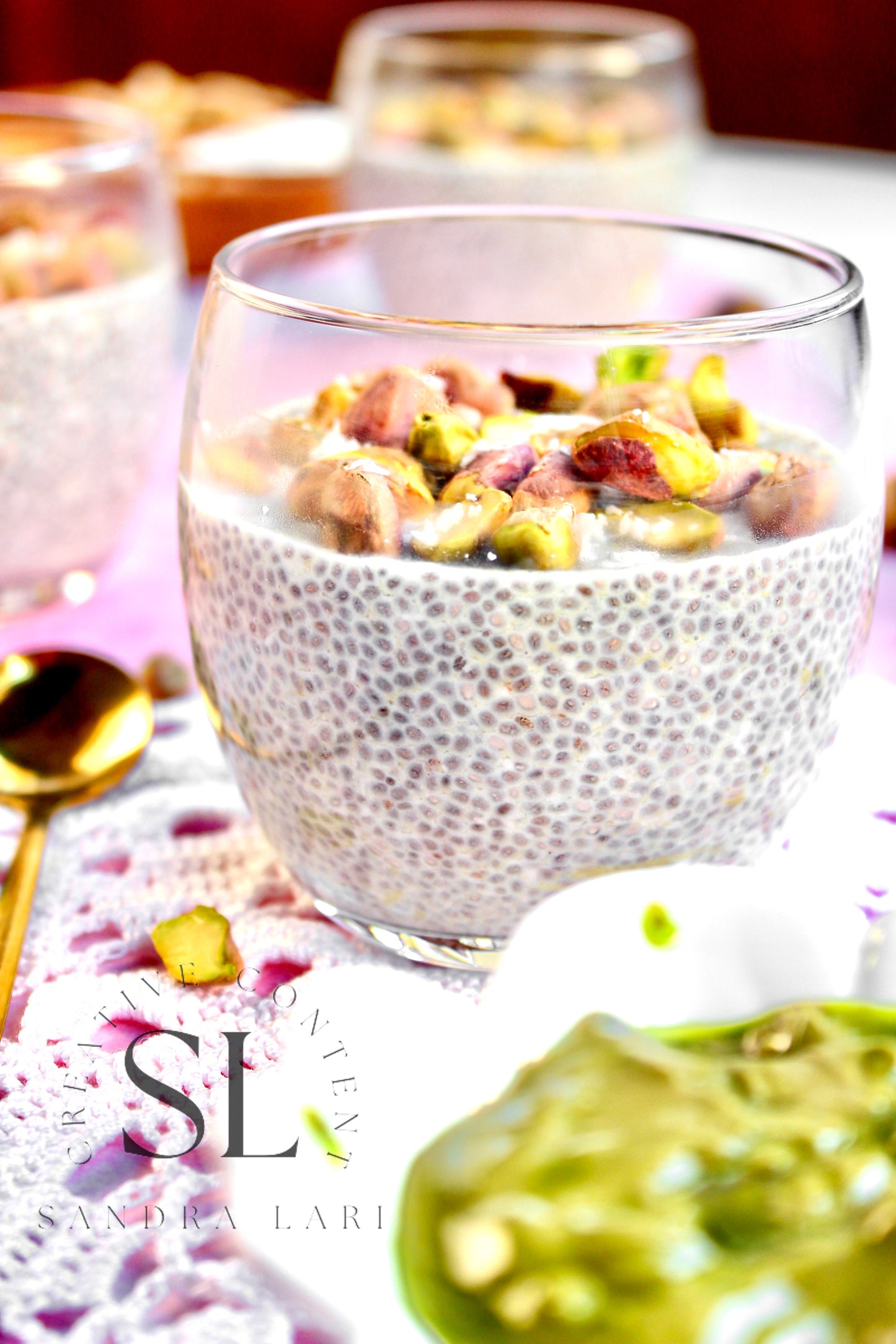 Coconut-Pistachio Chia Pudding - Exclusive