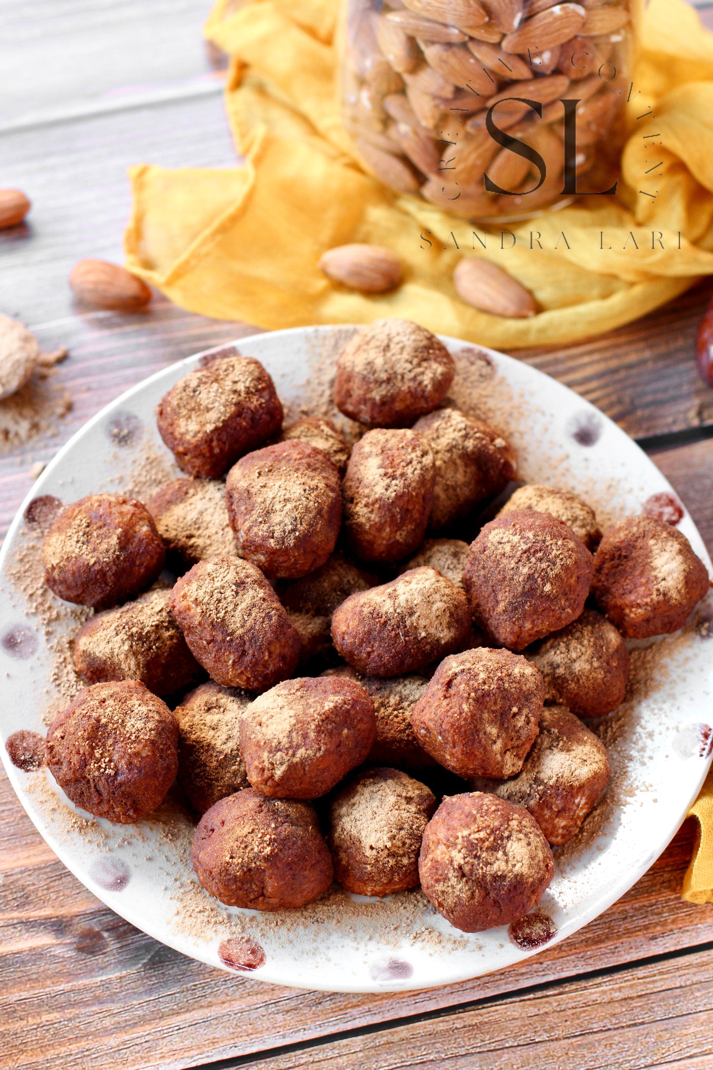 Raw Vegan Truffles Snack - Set 3 of 4
