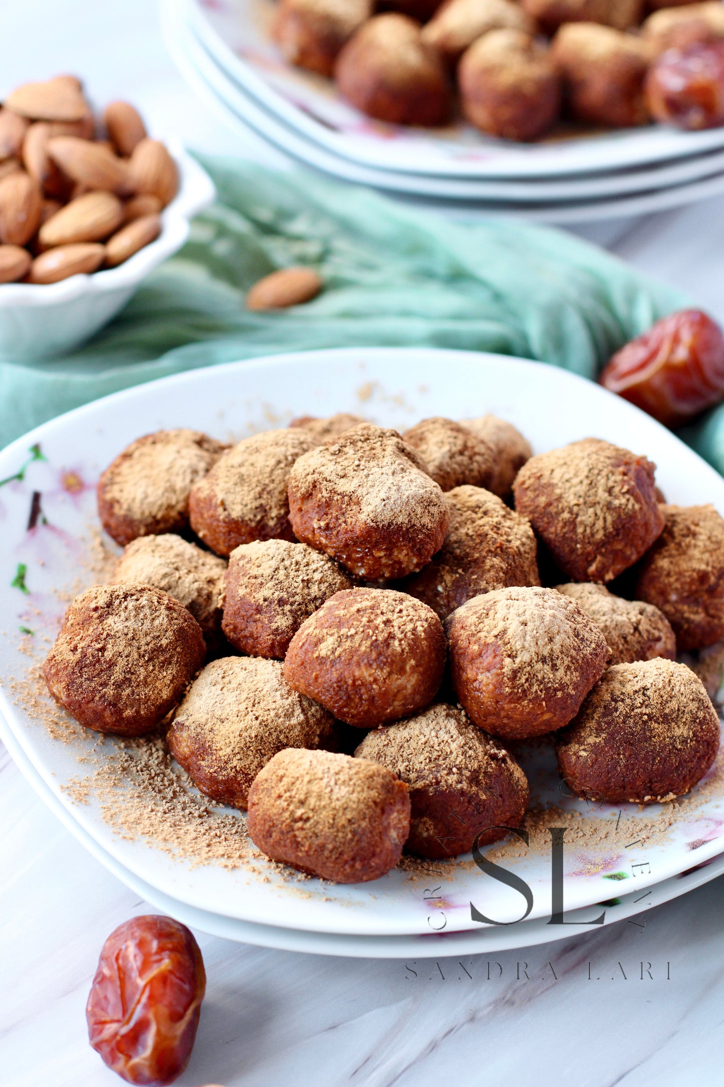 Raw Vegan Truffles Snack - Set 4 of 4
