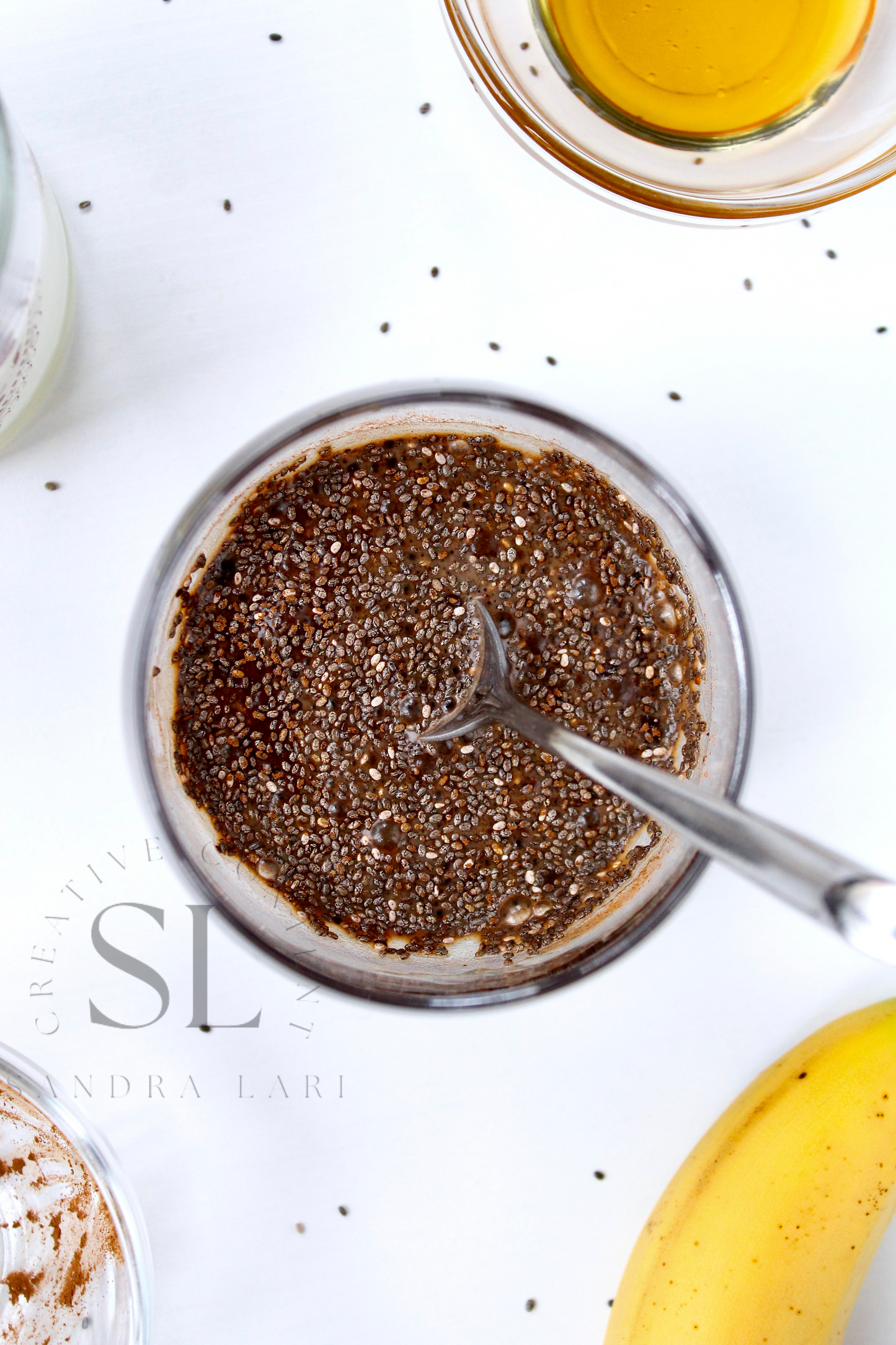 Banana Carob Chia Pudding - Exclusive