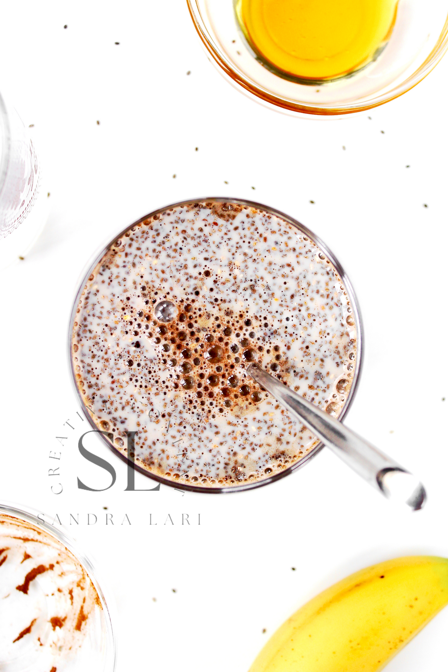 Banana Carob Chia Pudding - Exclusive