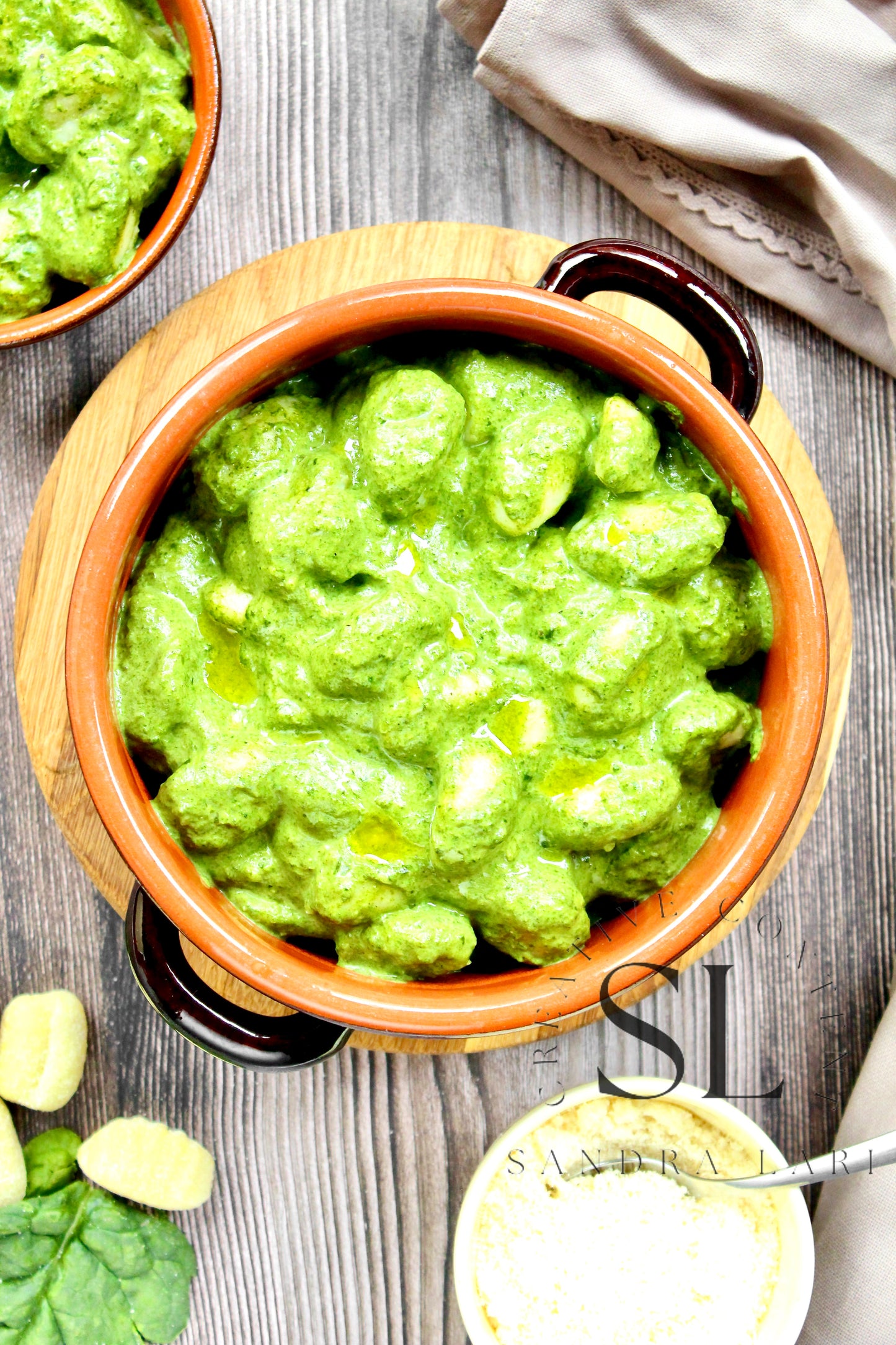 Creamy Gnocchi with Spinach - Exclusive