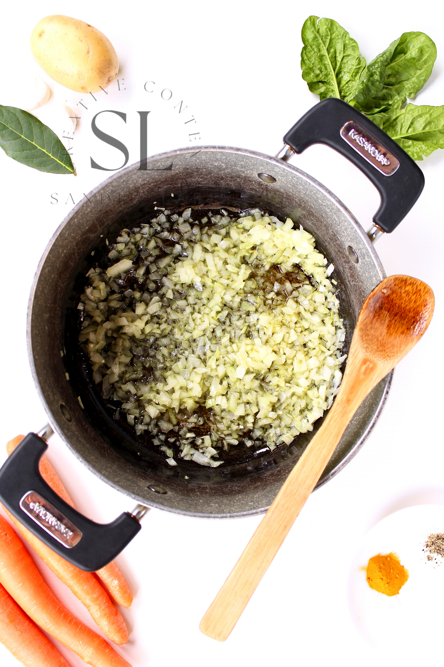 Spinach Lentil Soup - Set 2 of 3
