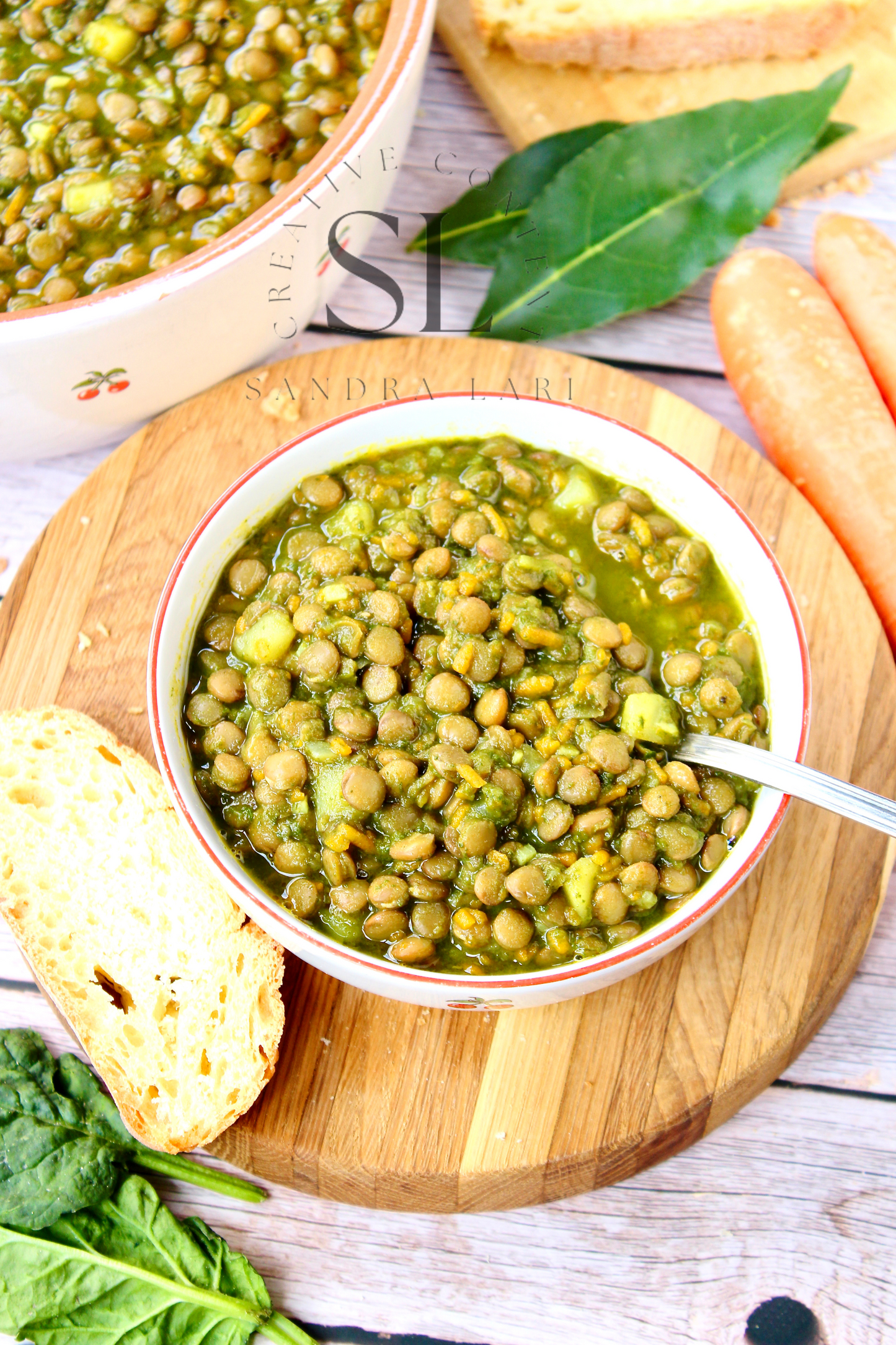 Spinach Lentil Soup - Set 2 of 3