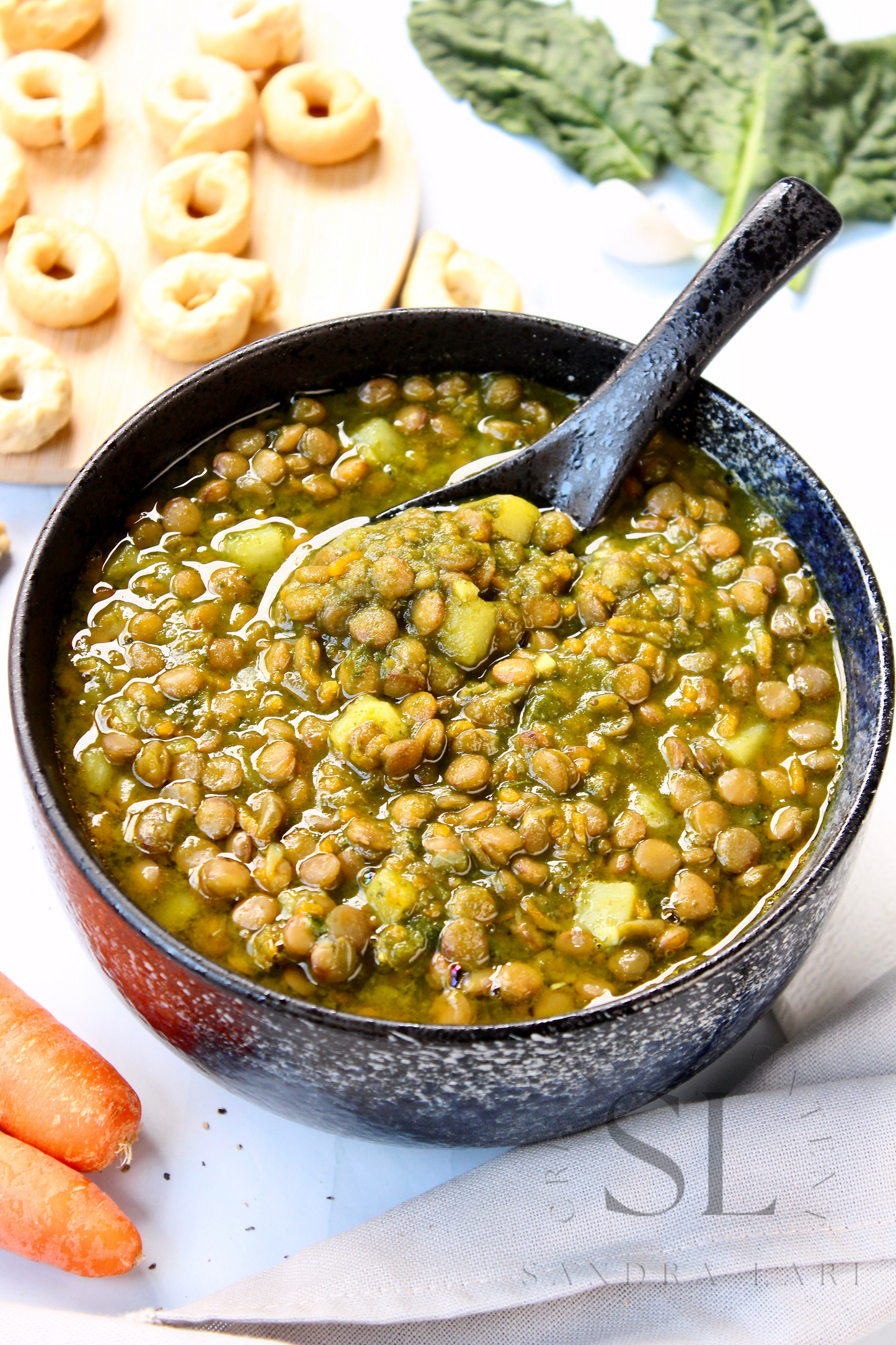 Spinach Lentil Soup - Set 1 of 3