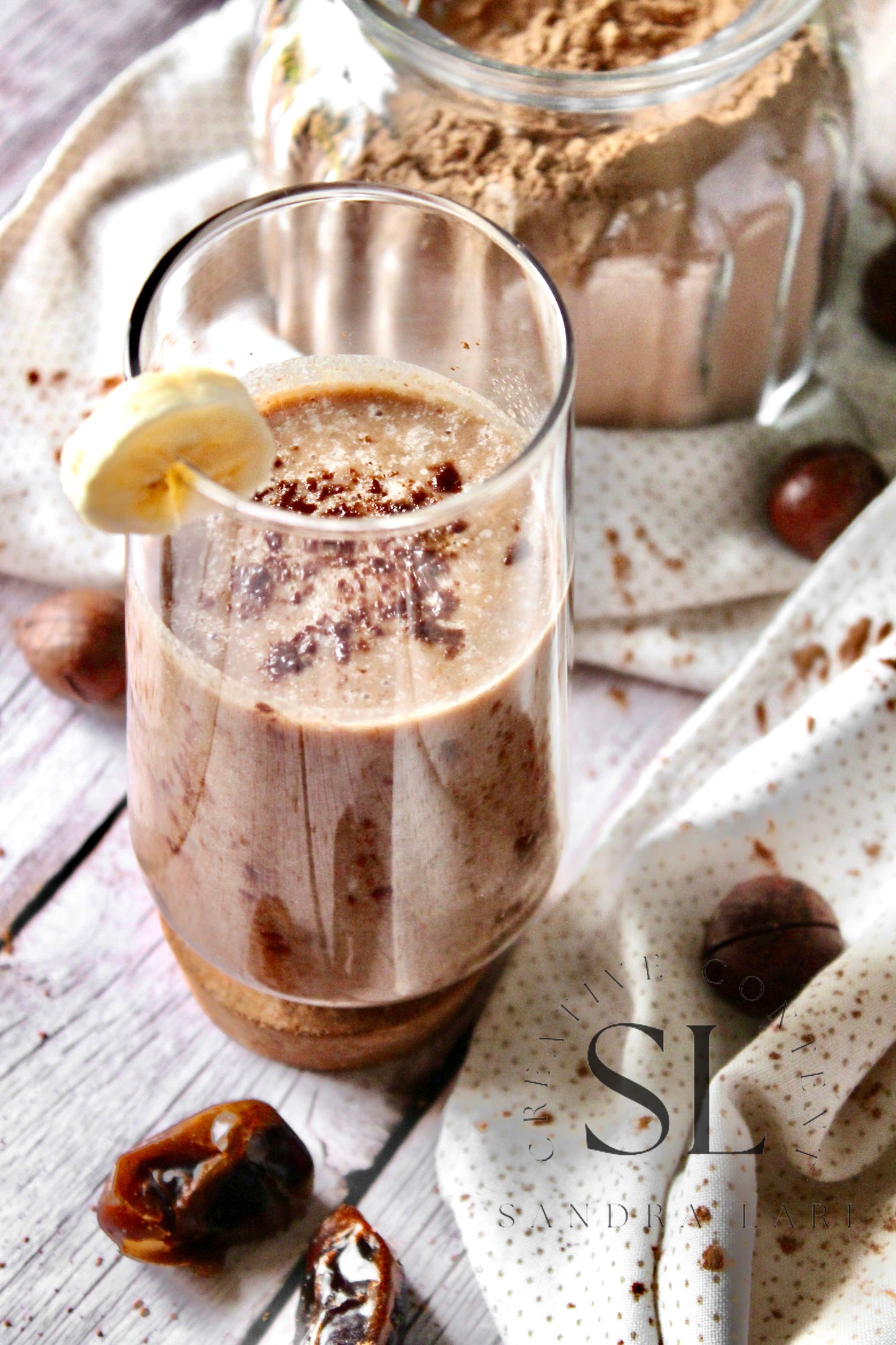 Luxury Raw Carob Smoothie - Set 1 of 4