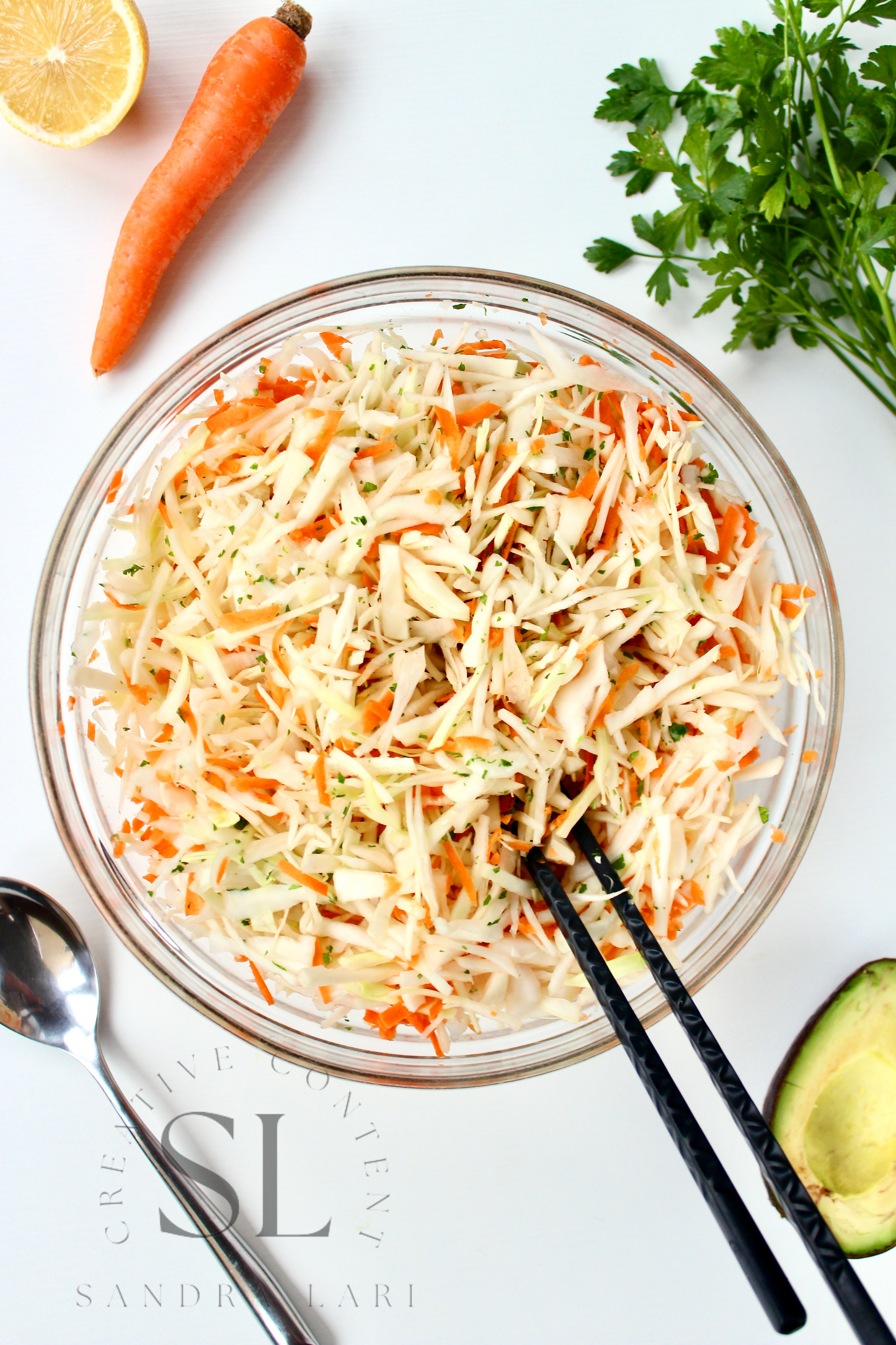 Spicy&Creamy Avocado Cabbage Salad - Exclusive