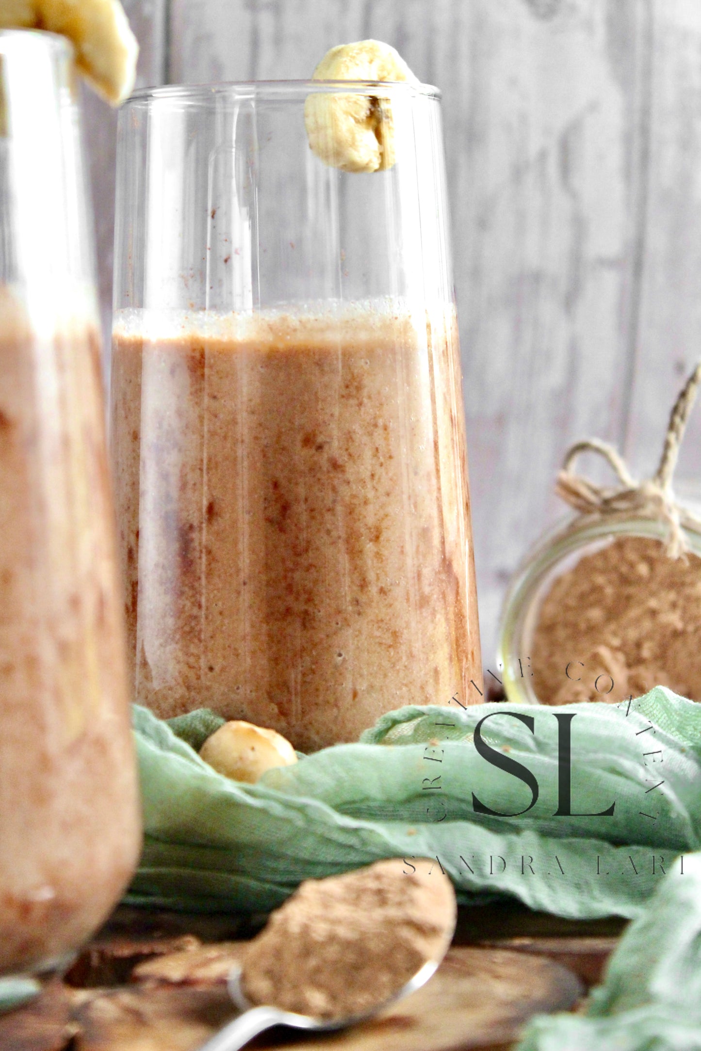 Luxury Raw Carob Smoothie - Set 4 of 4