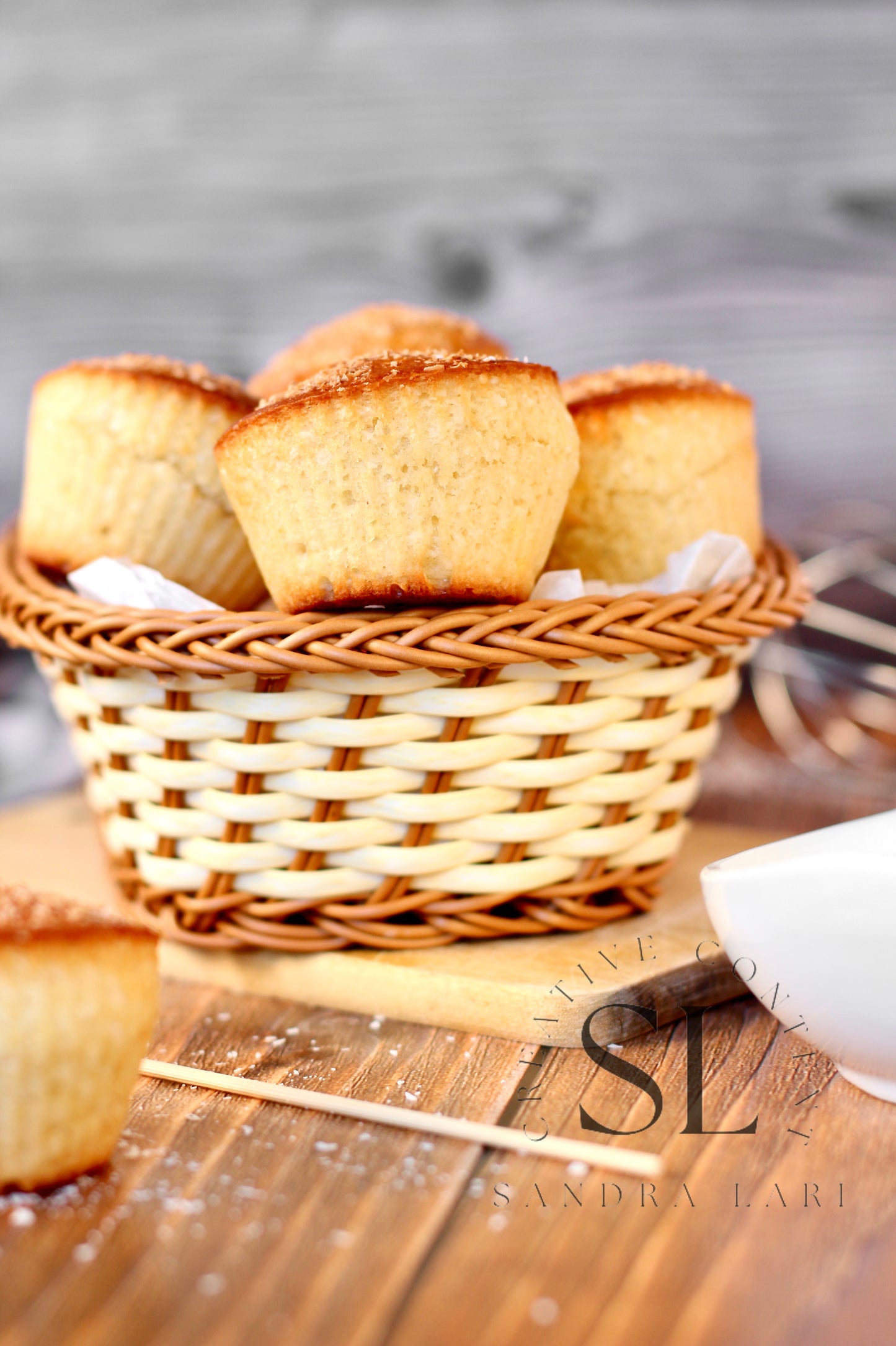 Eggless Coconut Muffins (No Yeast) - Set 1 of 4