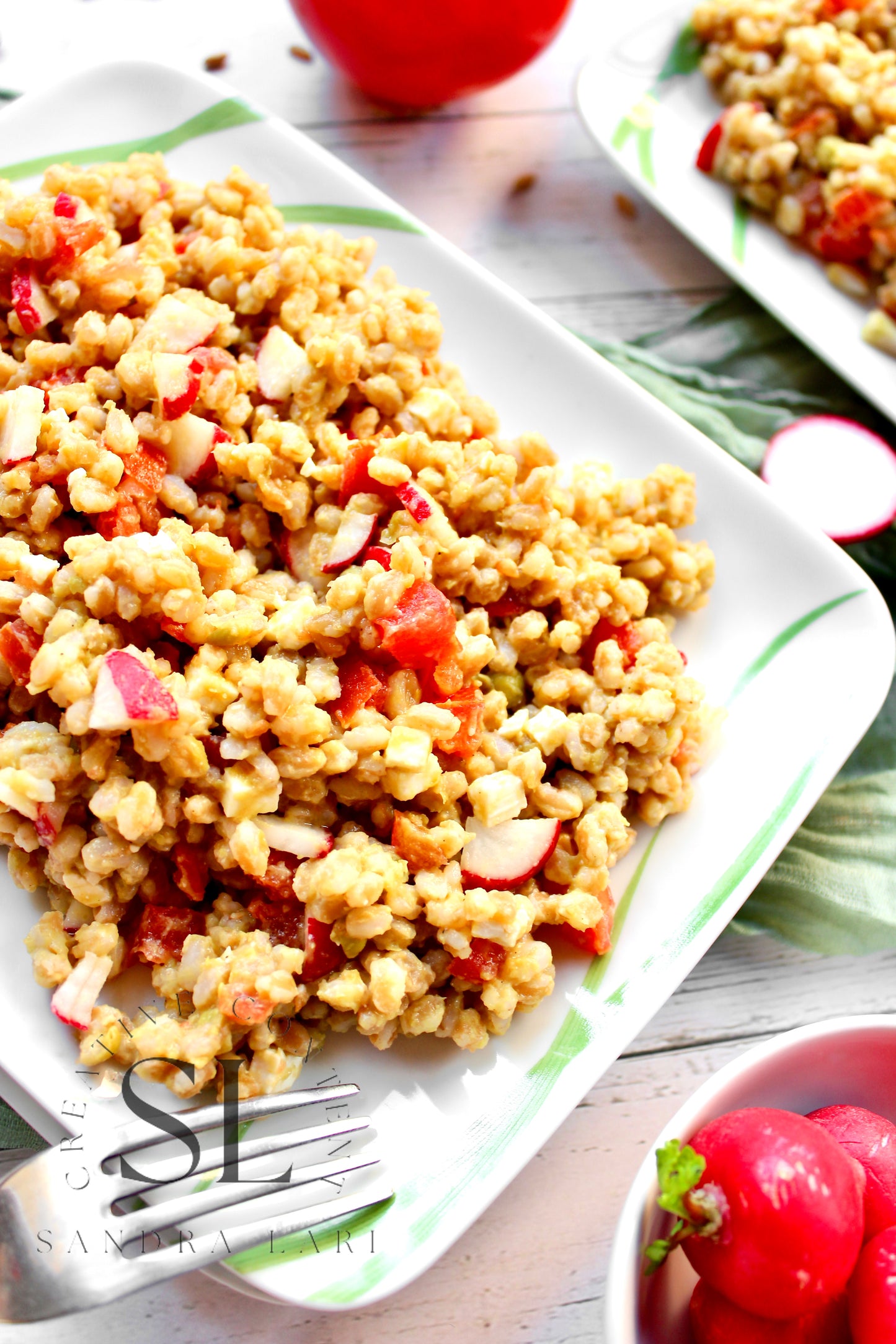 Farro Salad With Spring Vegetables - Set 2 of 3