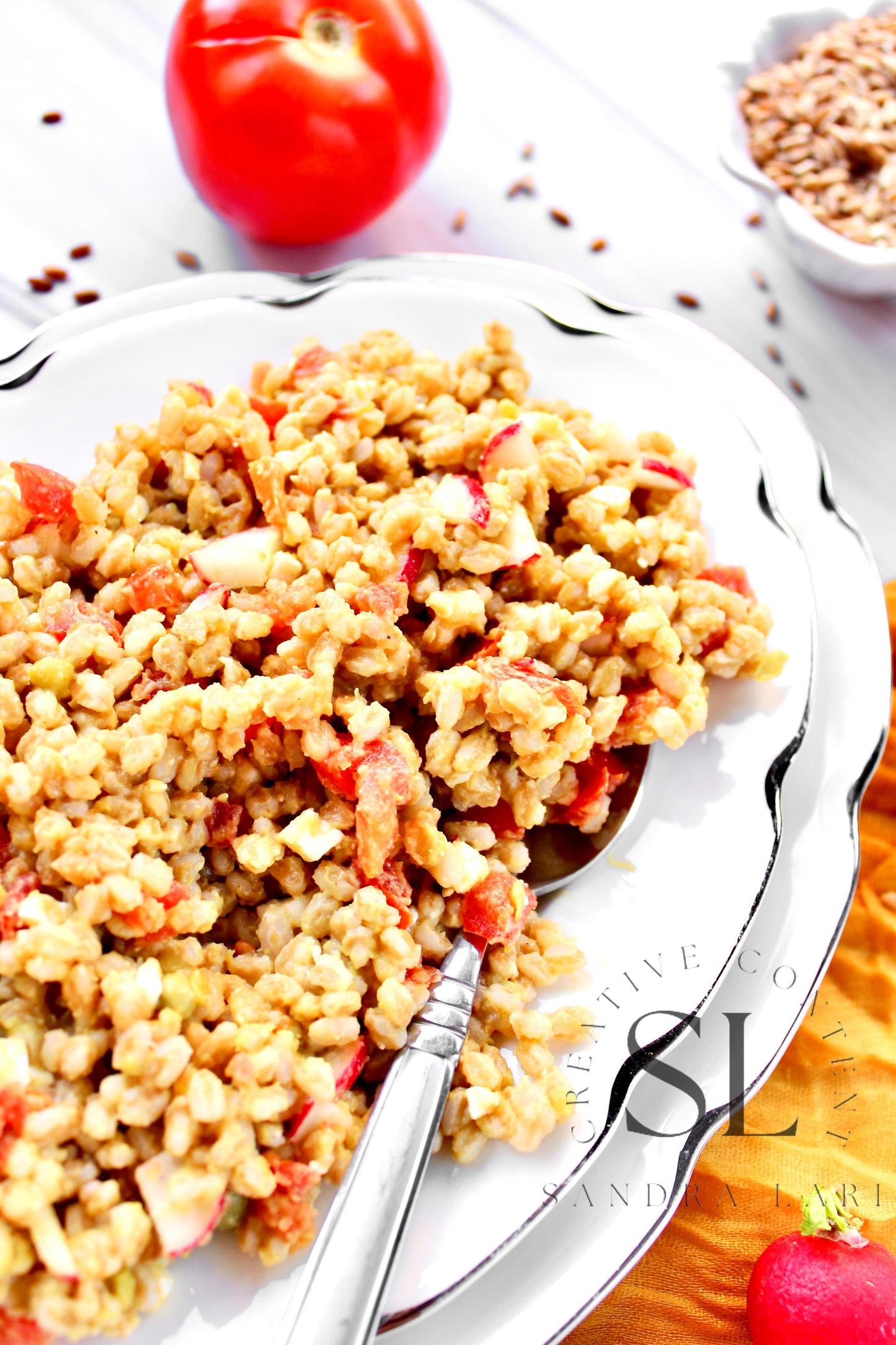 Farro Salad With Spring Vegetables - Set 3 of 3