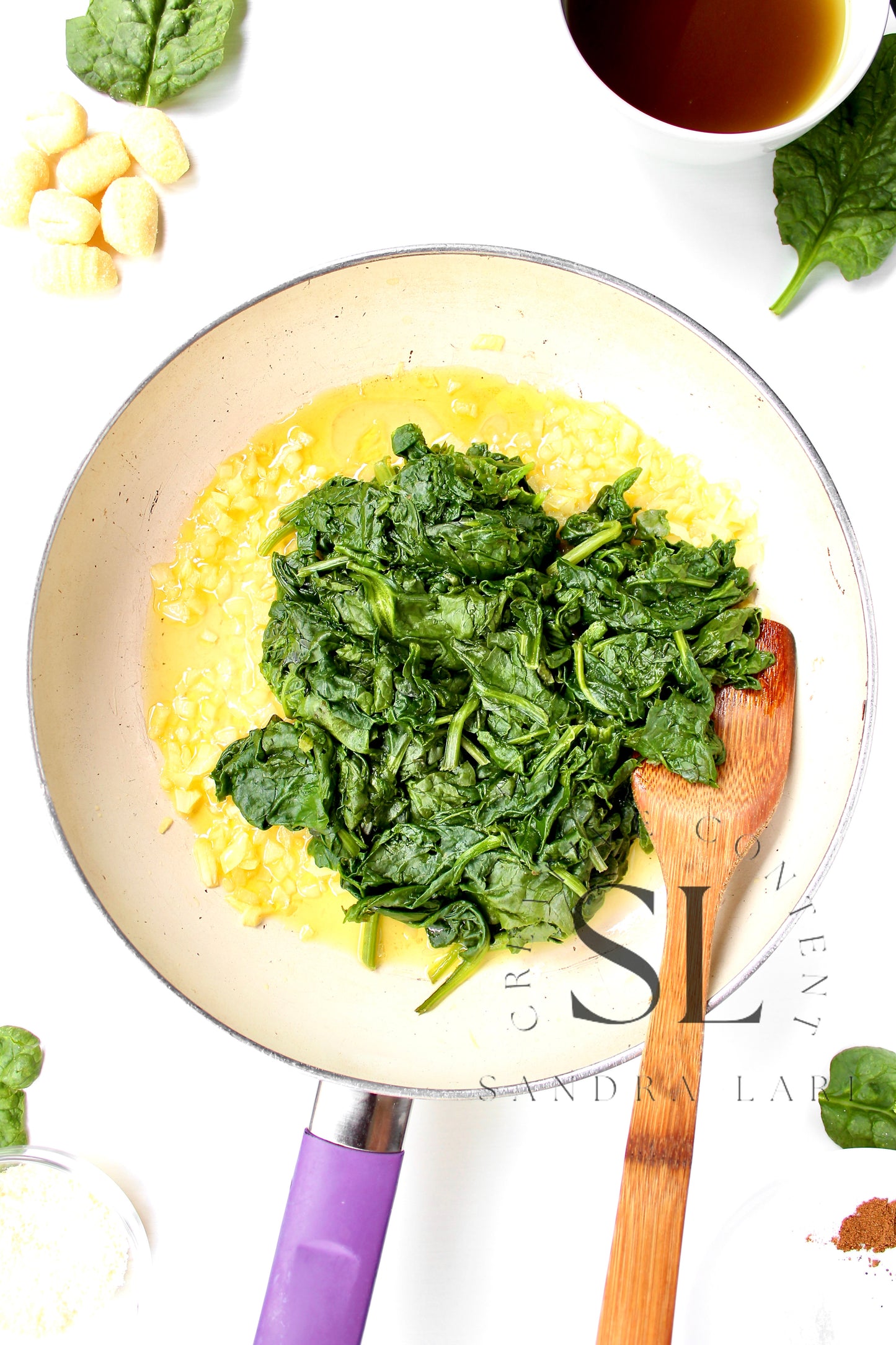 Creamy Gnocchi with Spinach - Exclusive
