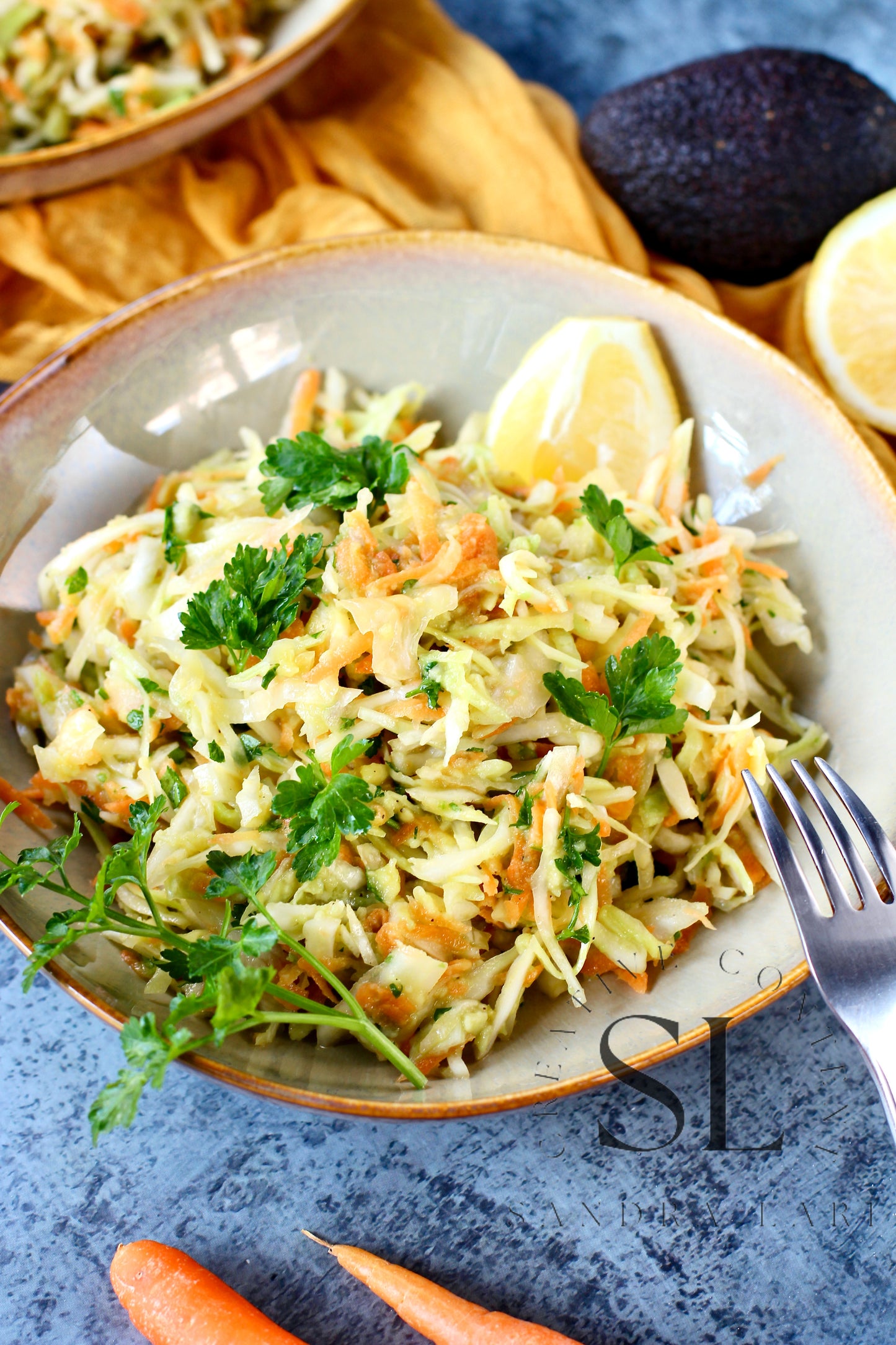 Creamy Avocado & Garlic Coleslaw - Set 2 of 4