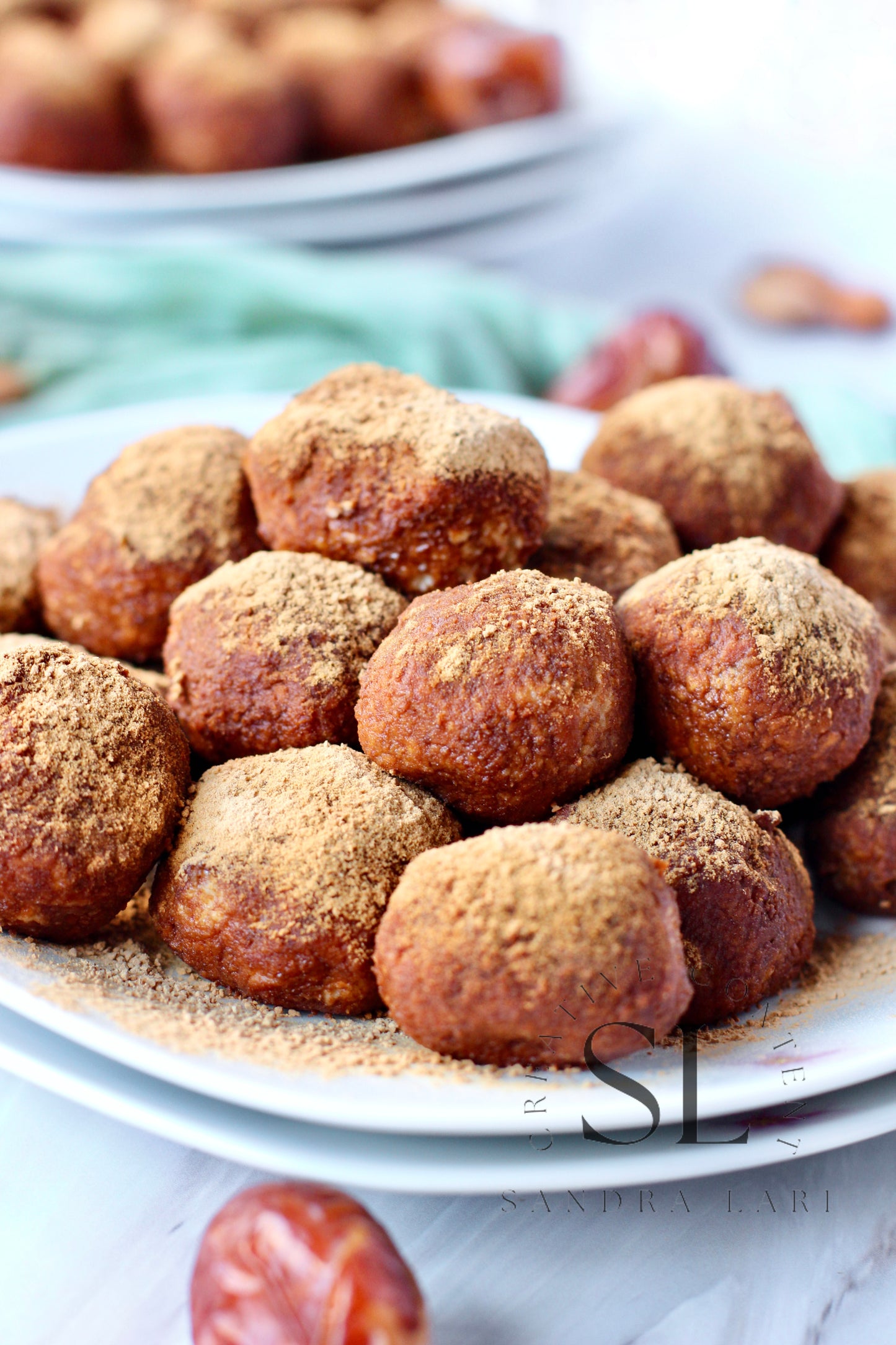 Raw Vegan Truffles Snack - Set 4 of 4