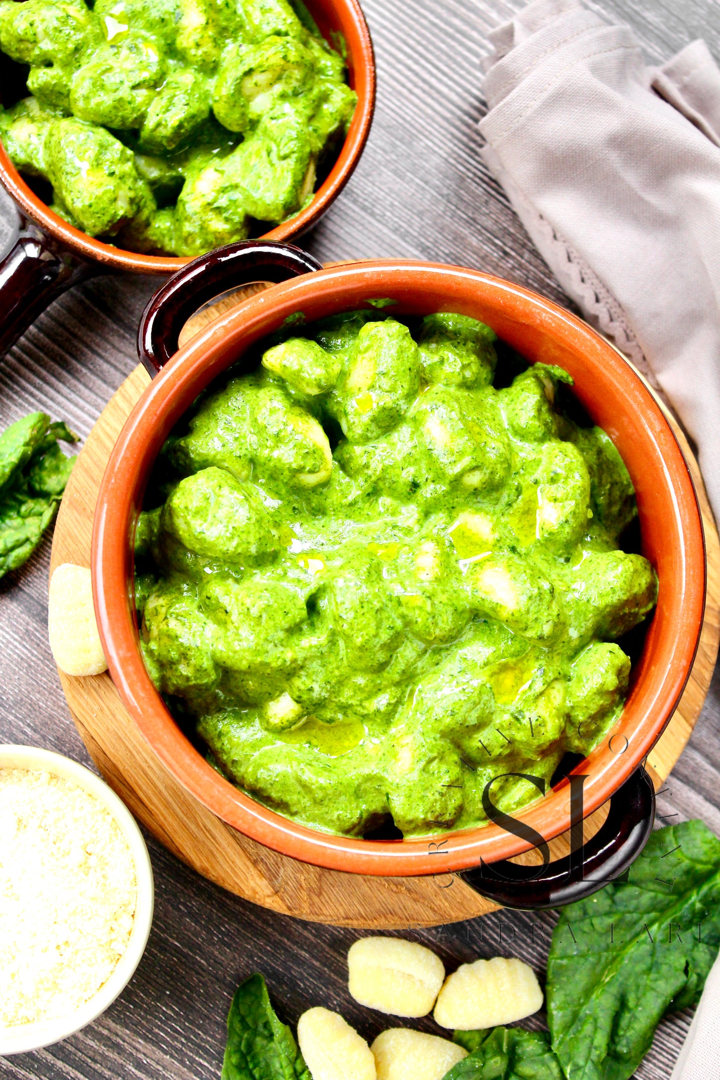 Creamy Gnocchi with Spinach - Exclusive
