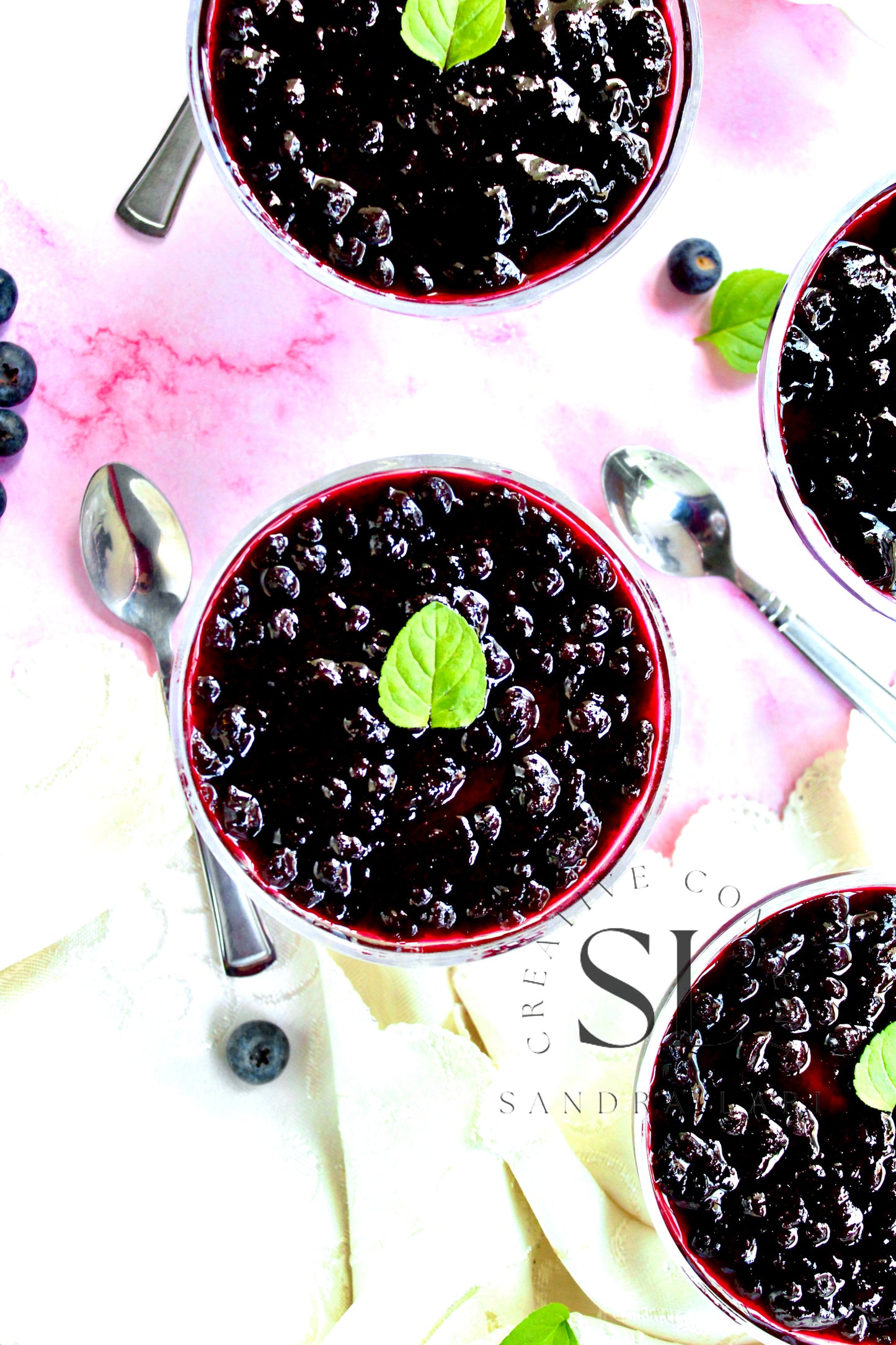 Healthy Blueberry Pudding Dessert - Exclusive