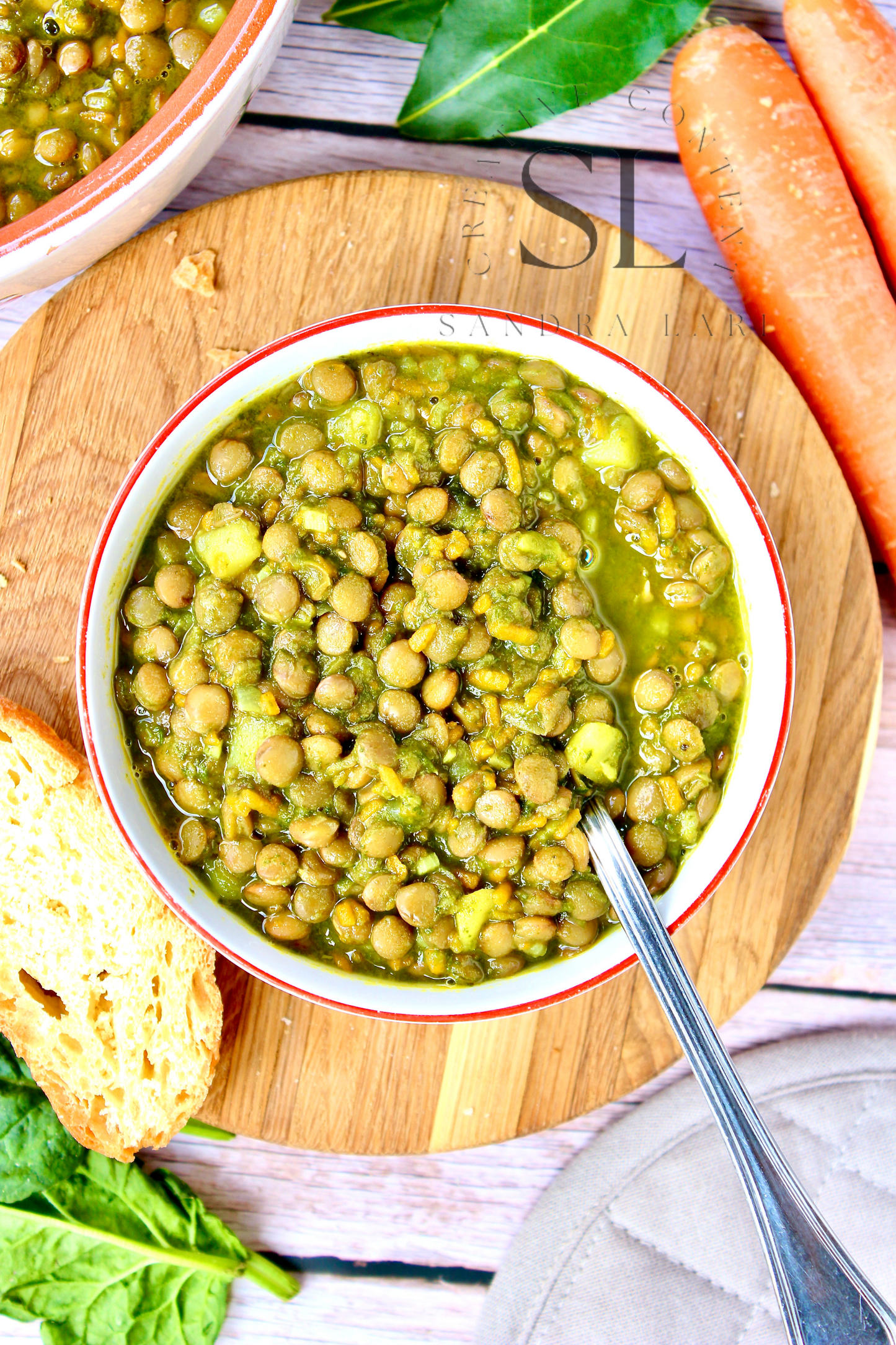 Spinach Lentil Soup - Set 2 of 3
