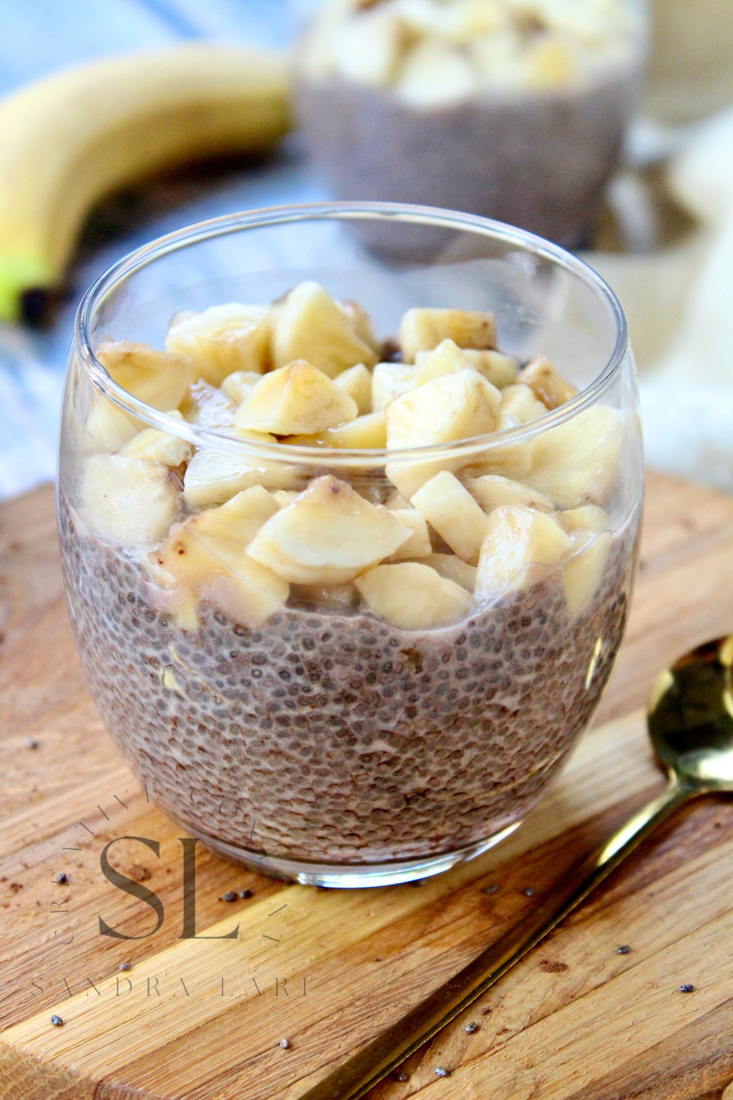 Banana Carob Chia Pudding - Exclusive