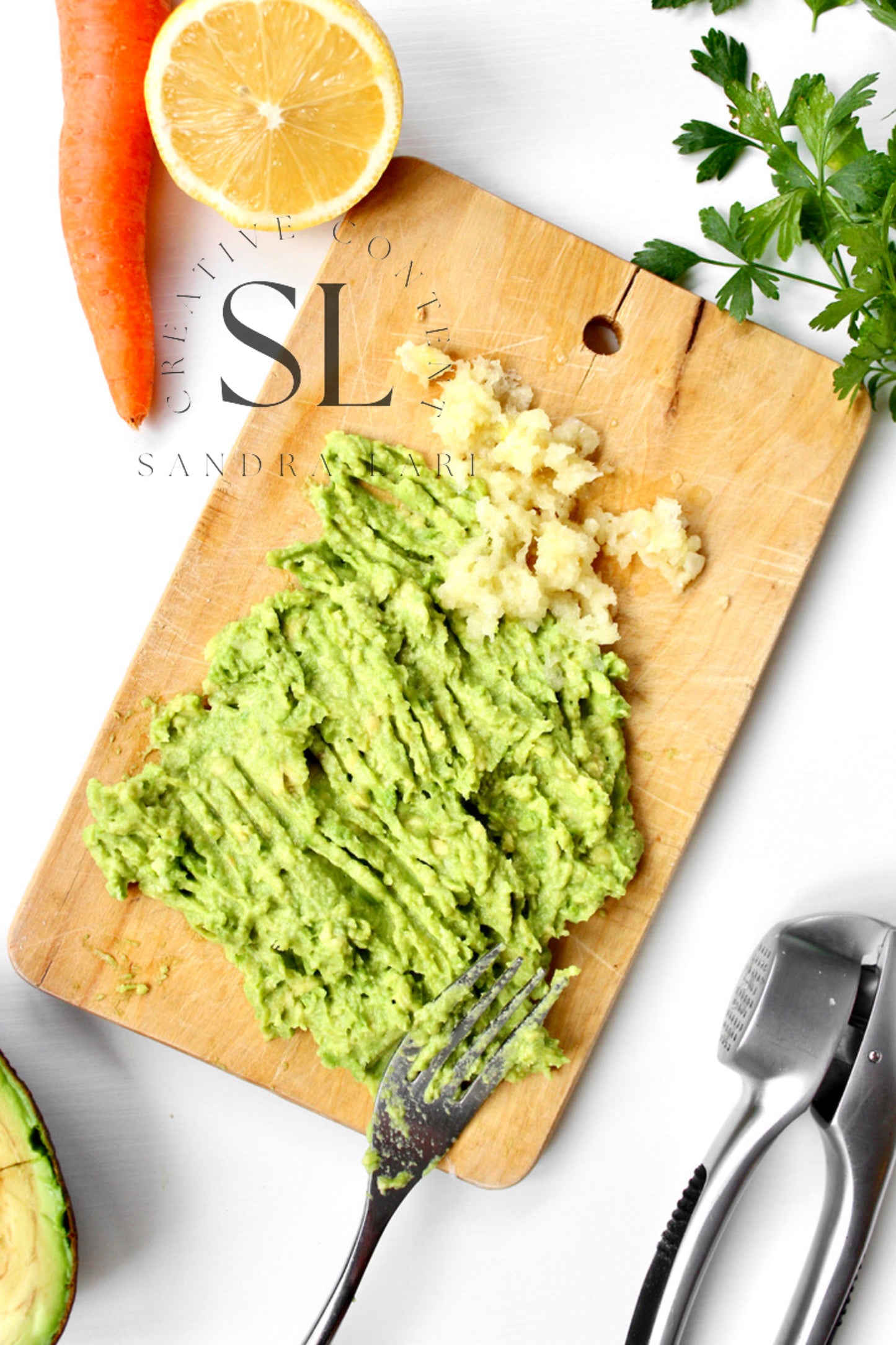 Creamy Avocado & Garlic Coleslaw - Set 2 of 4