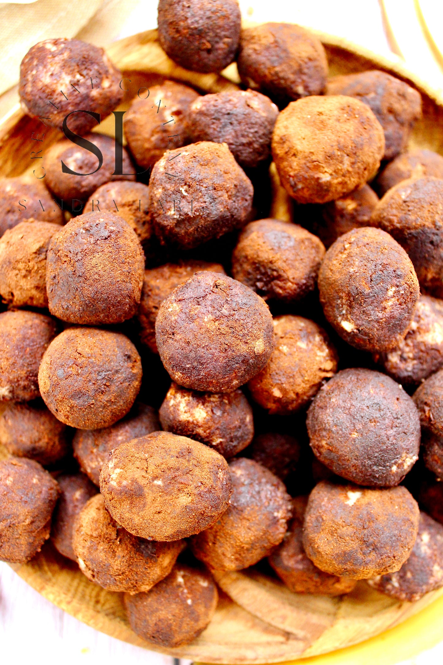 Raw Vegan Truffles Snack - Set 1 of 4
