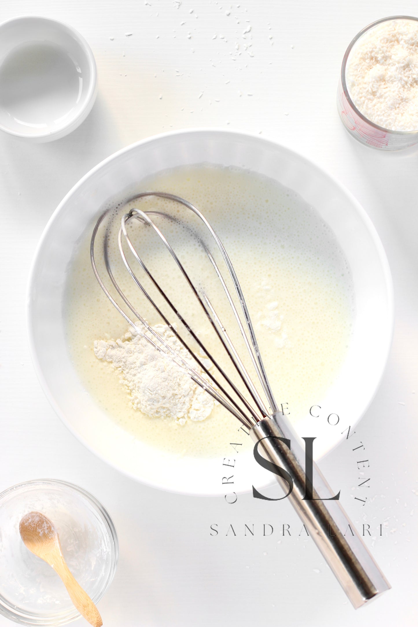 Eggless Coconut Muffins (No Yeast) - Set 2 of 4