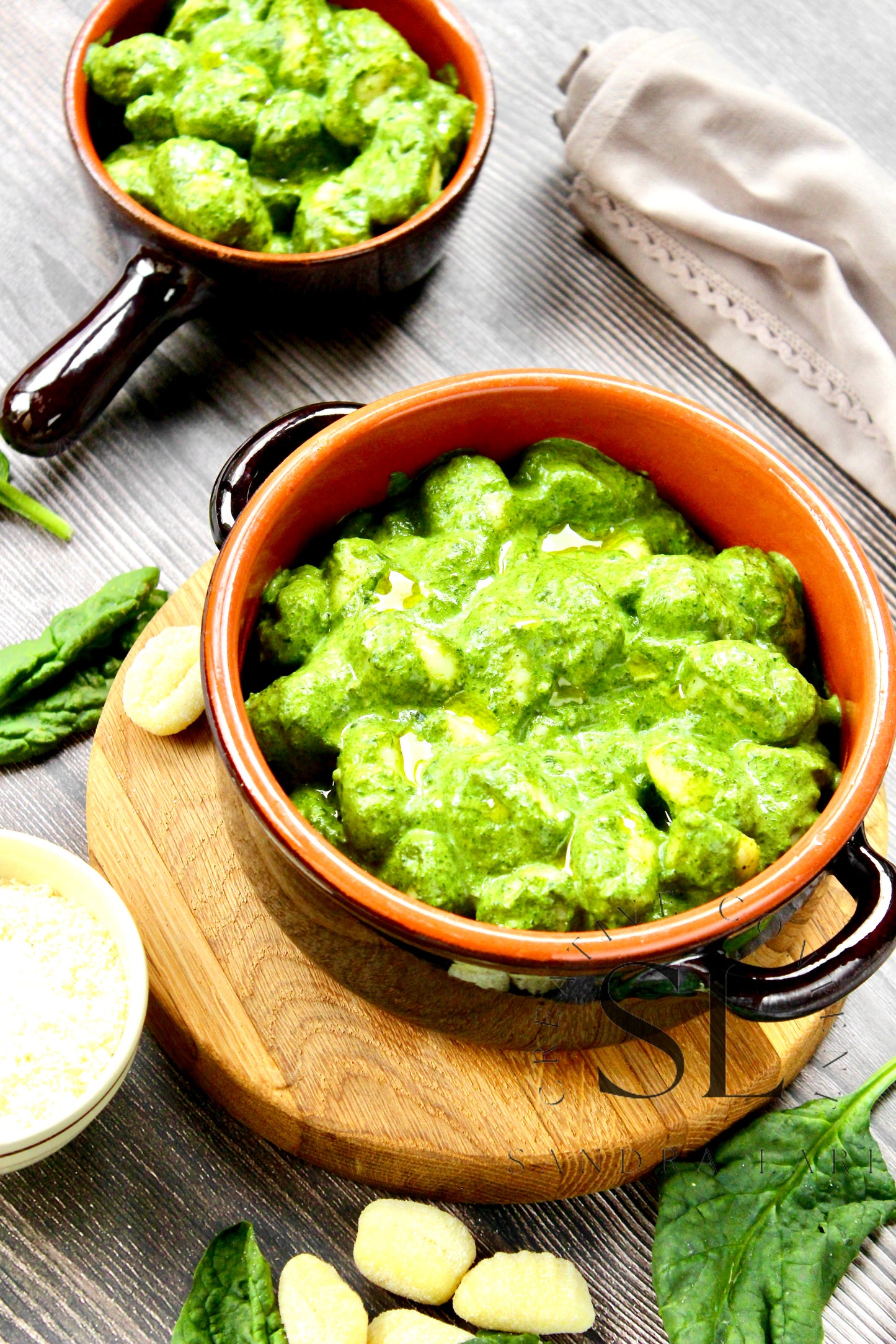 Creamy Gnocchi with Spinach - Exclusive