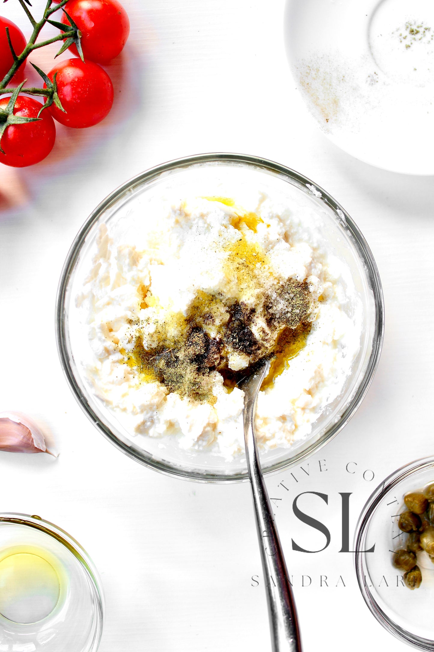 Zucchini Bites with Ricotta Cheese & Tomatoes - Set 1 of 3