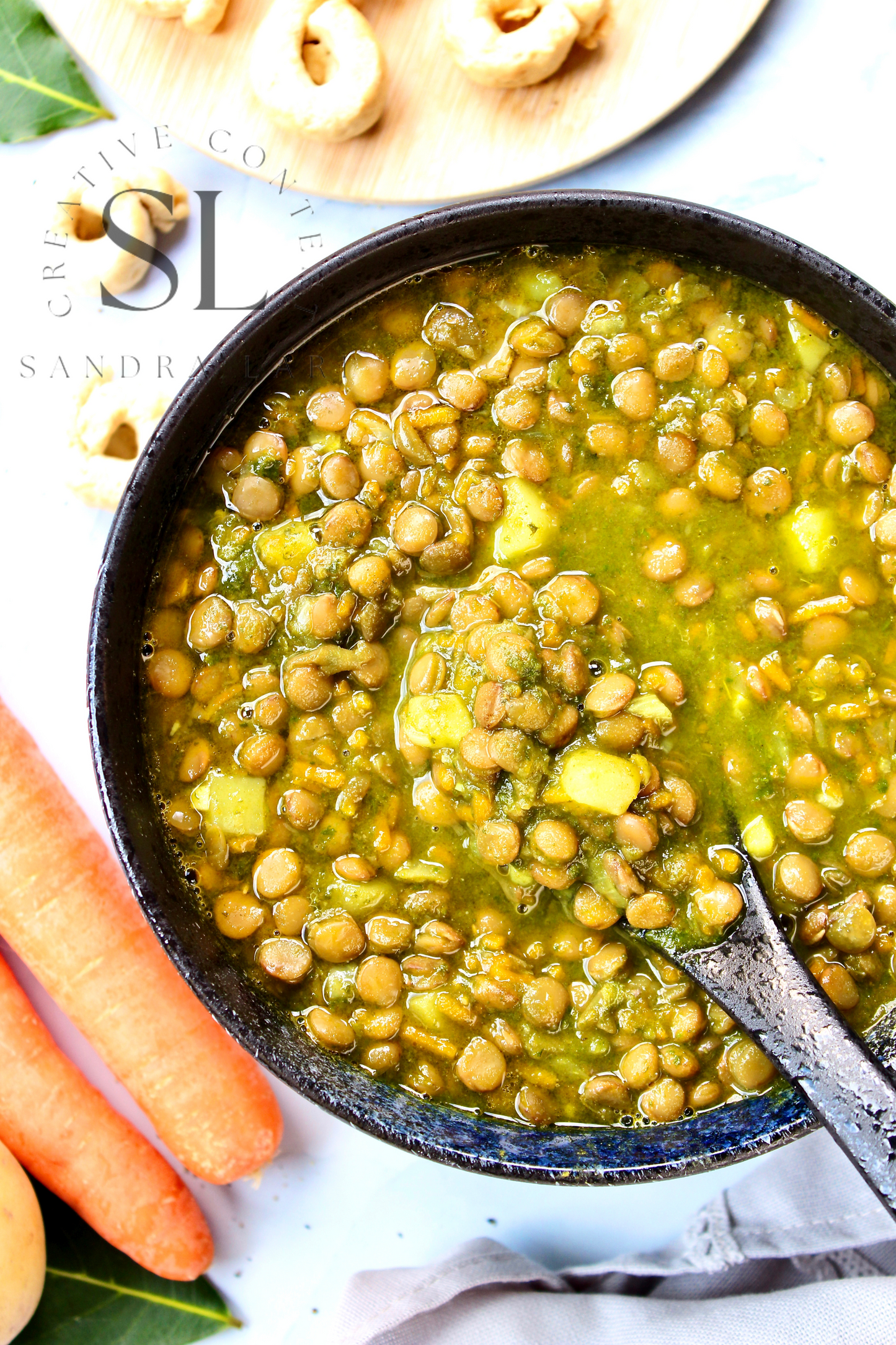 Spinach Lentil Soup - Set 1 of 3