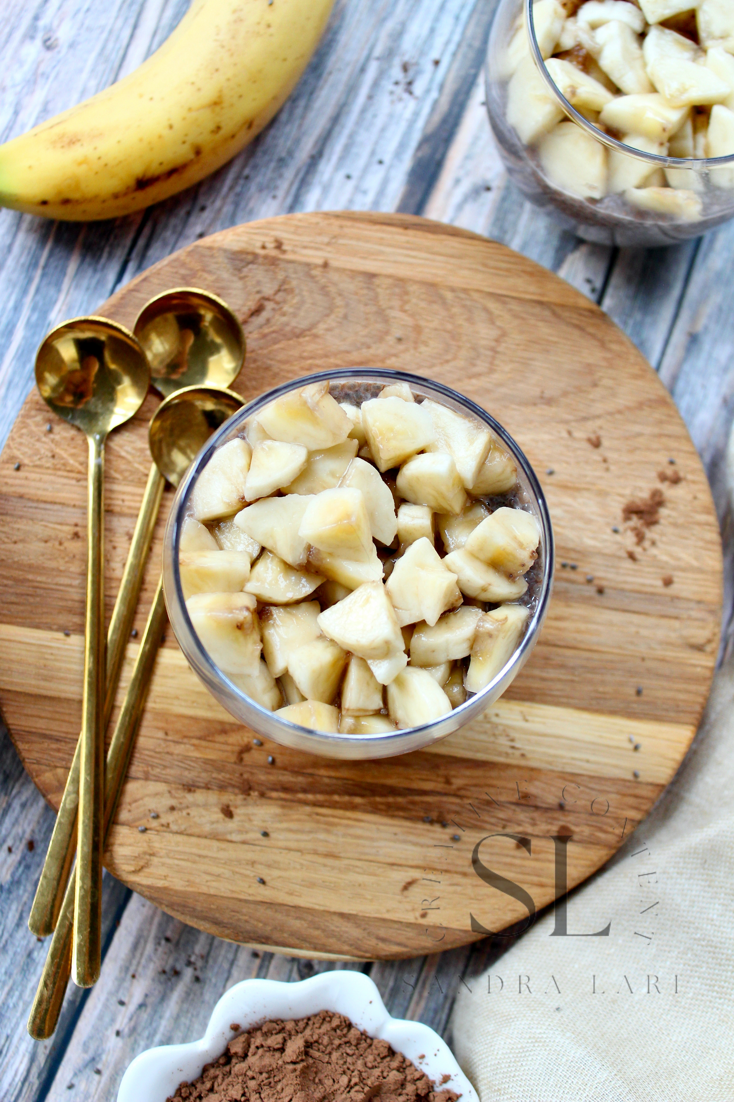 Banana Carob Chia Pudding - Exclusive