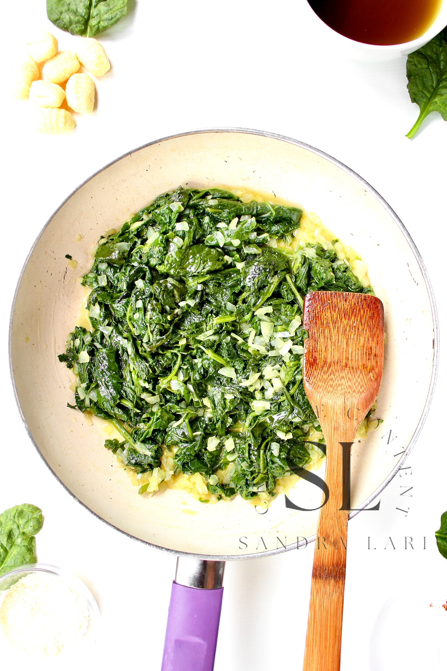 Creamy Gnocchi with Spinach - Exclusive