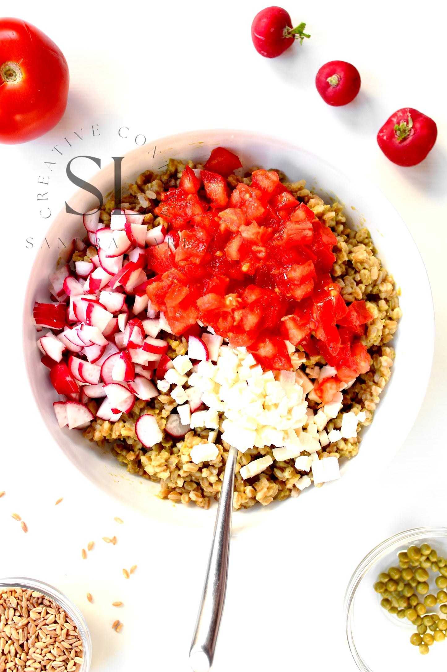 Farro Salad With Spring Vegetables - Set 3 of 3