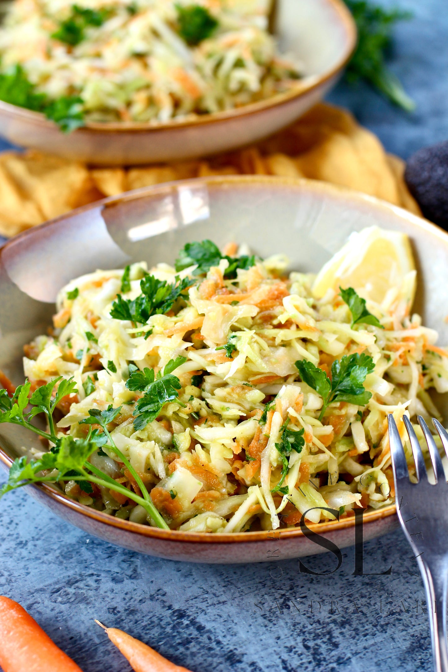 Creamy Avocado & Garlic Coleslaw - Set 2 of 4