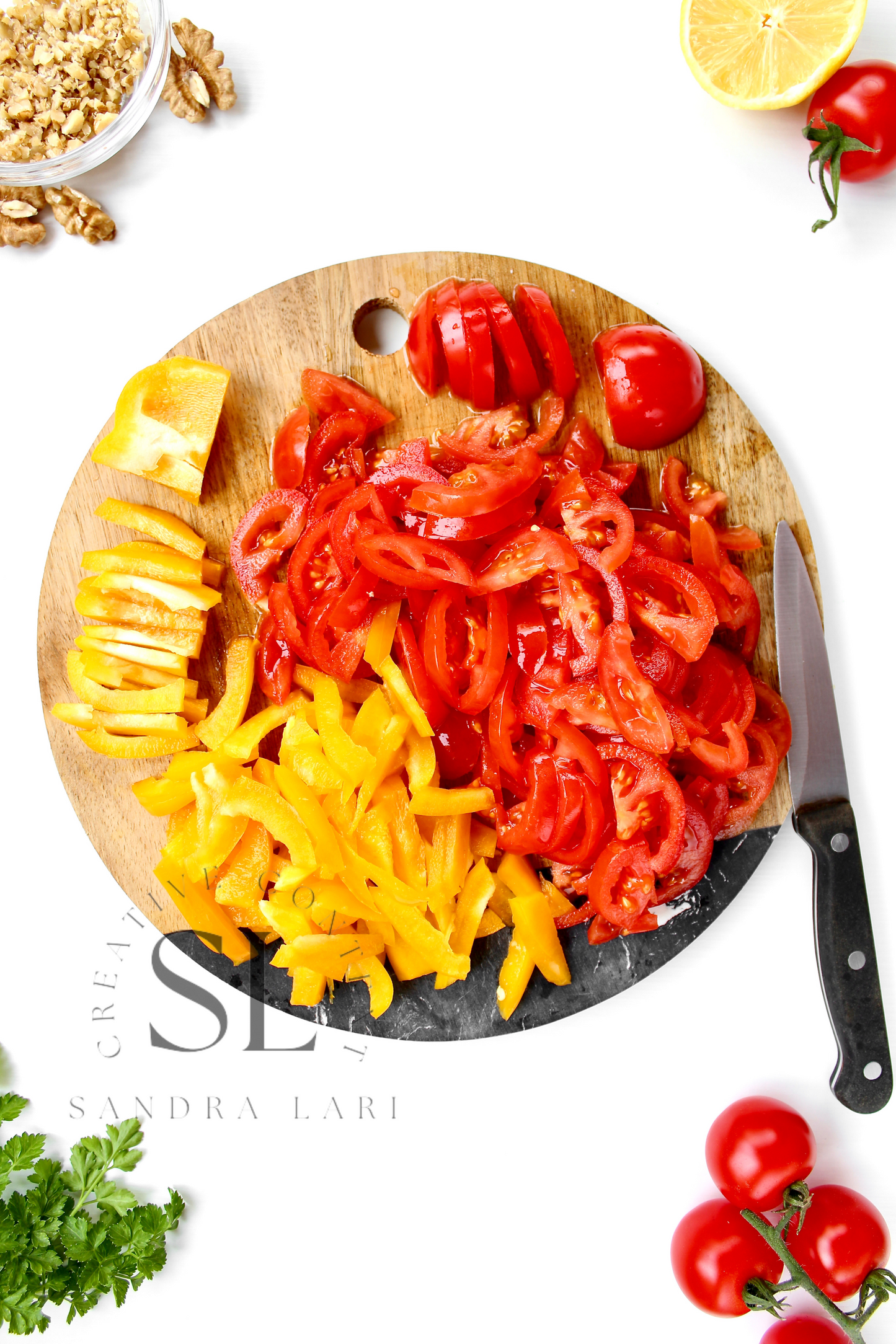 Raw Zucchini Spaghetti Salad - Set 2 of 3