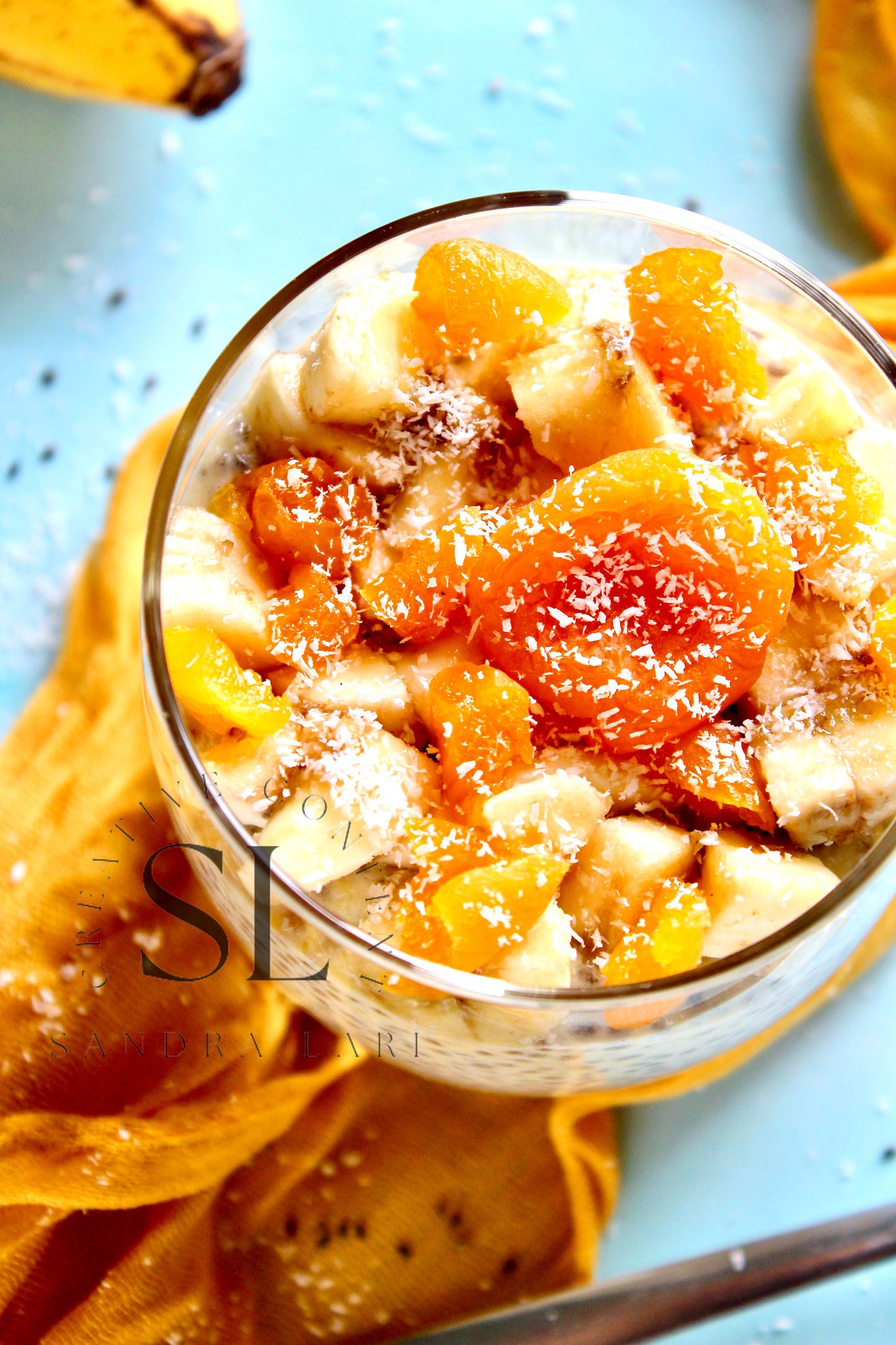 Dried Apricot Chia Pudding - Set 1 of 3