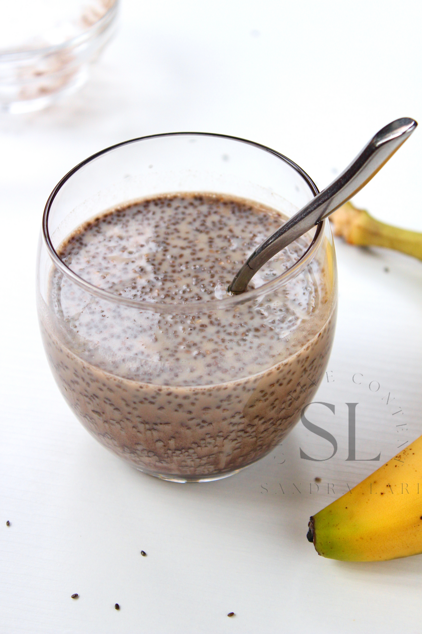 Banana Carob Chia Pudding - Exclusive