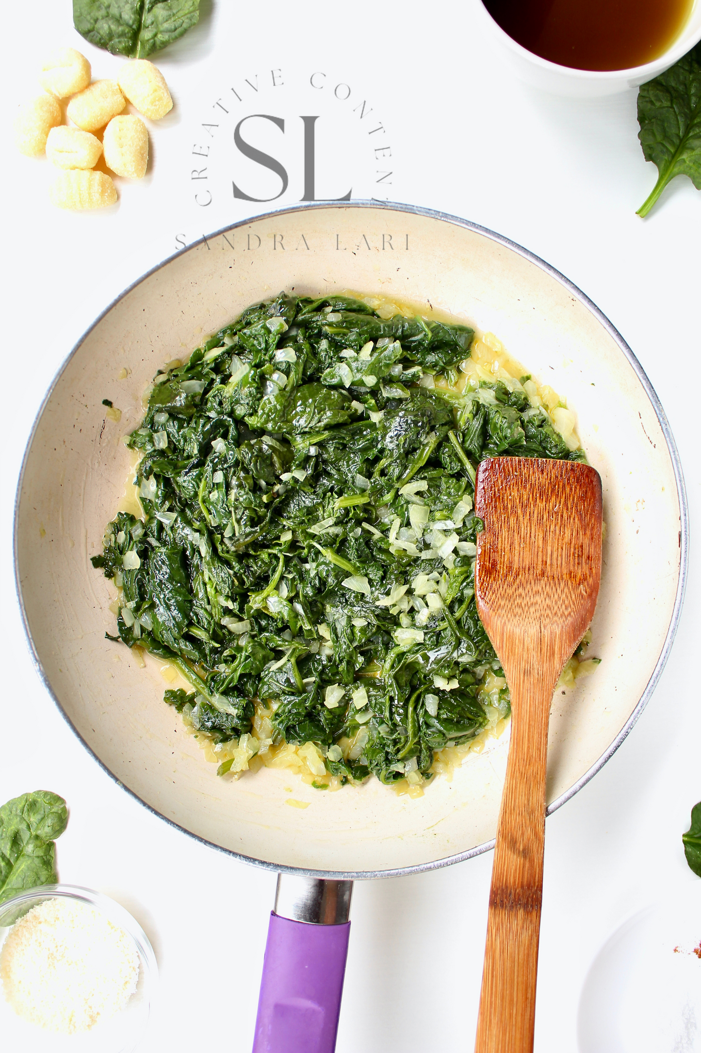 Creamy Gnocchi with Spinach - Exclusive